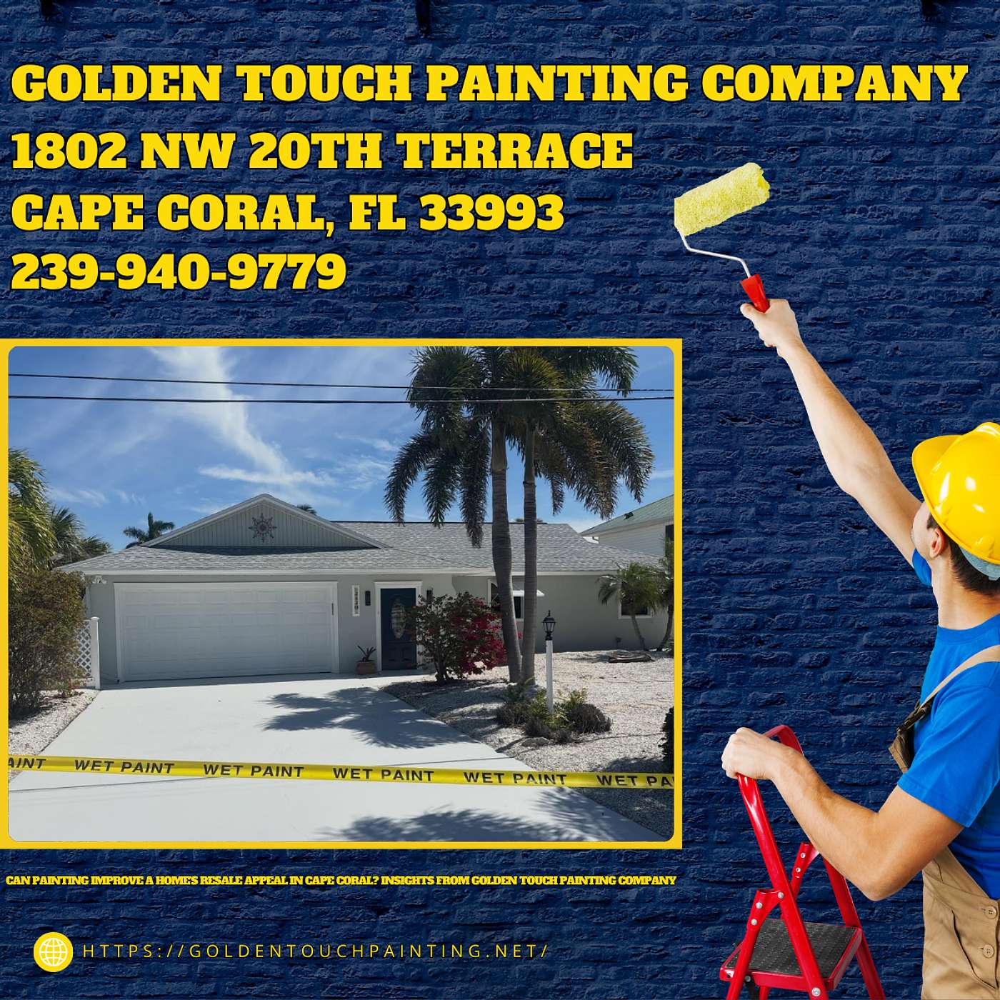 Can Painting Improve a Home’s Resale Appeal in Cape Coral? Insights From Golden Touch Painting Company episode artwork