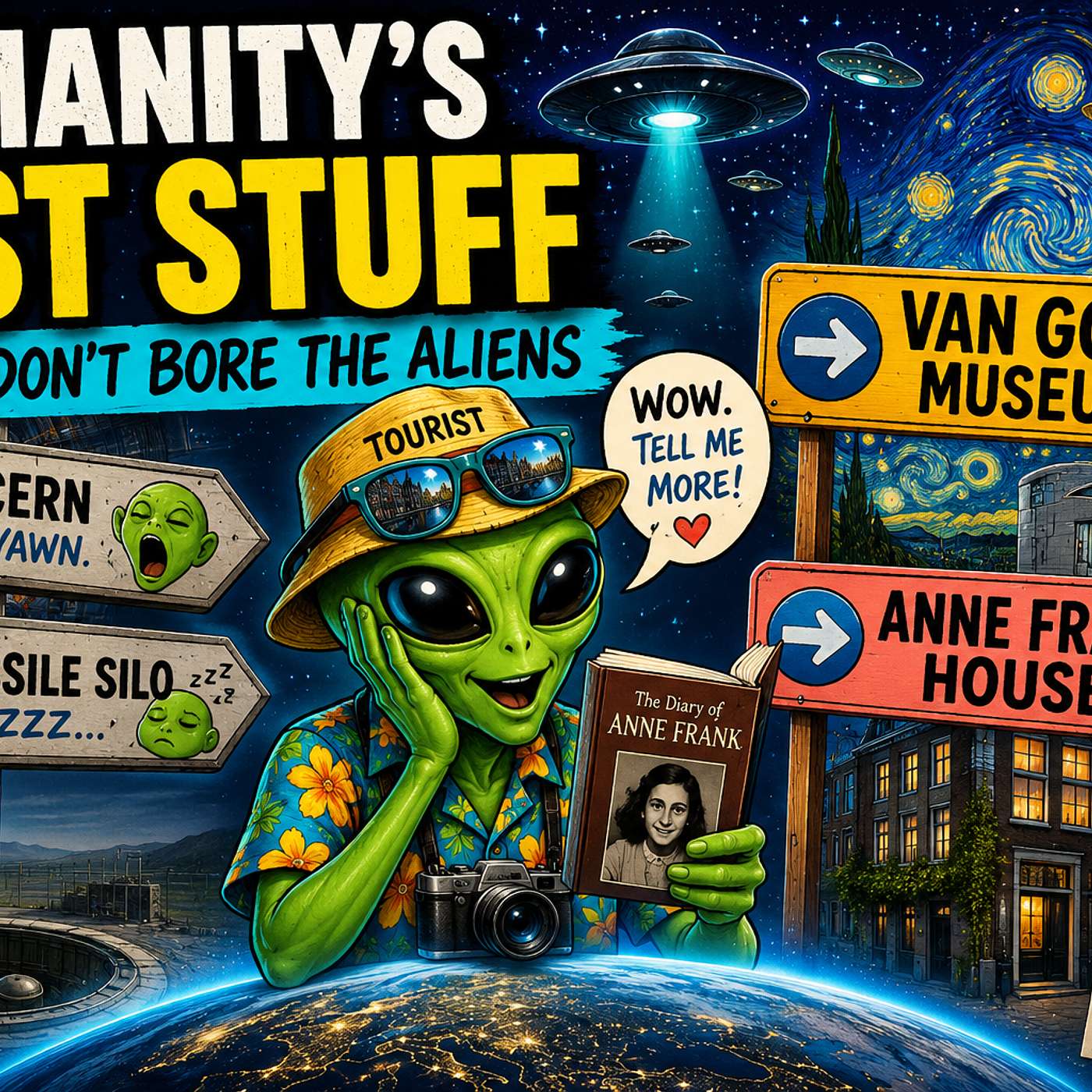 Episode 75 - Please Don't Bore the Aliens episode artwork