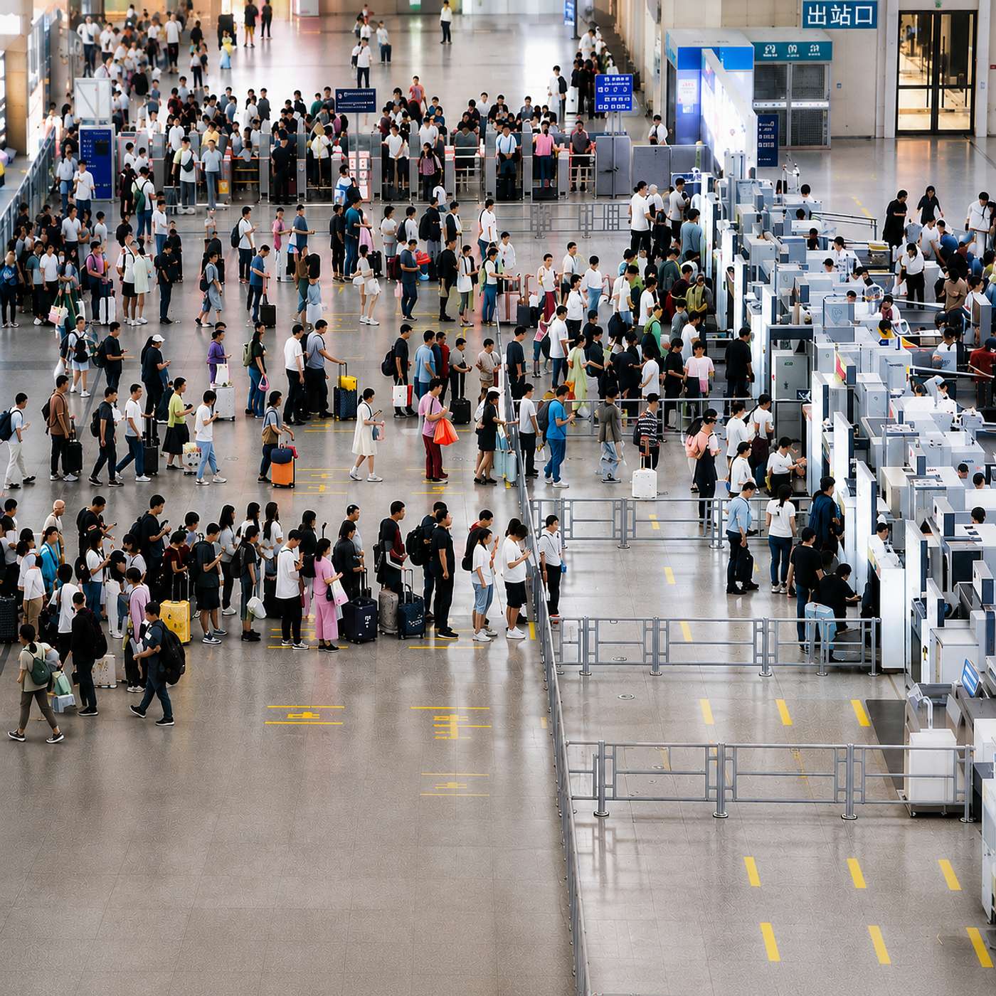 中国人真的不爱排队吗？Do Chinese People Really Not Queue?