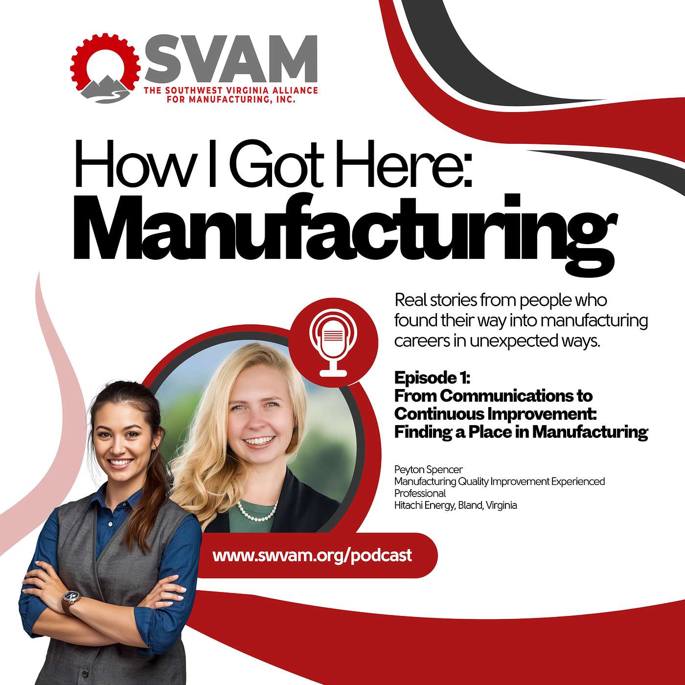 From Communications to Continuous Improvement: Finding a Place in Manufacturing #MadeInSWVA episode artwork