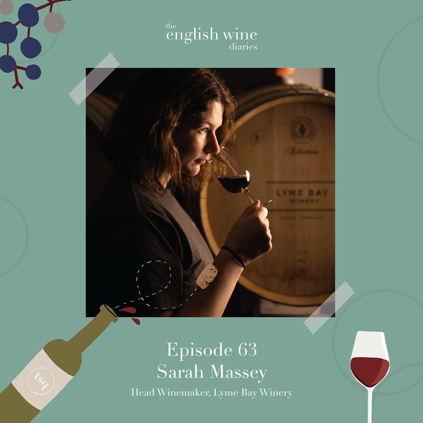 Episode 63: Sarah Massey, head winemaker Lyme Bay Winery