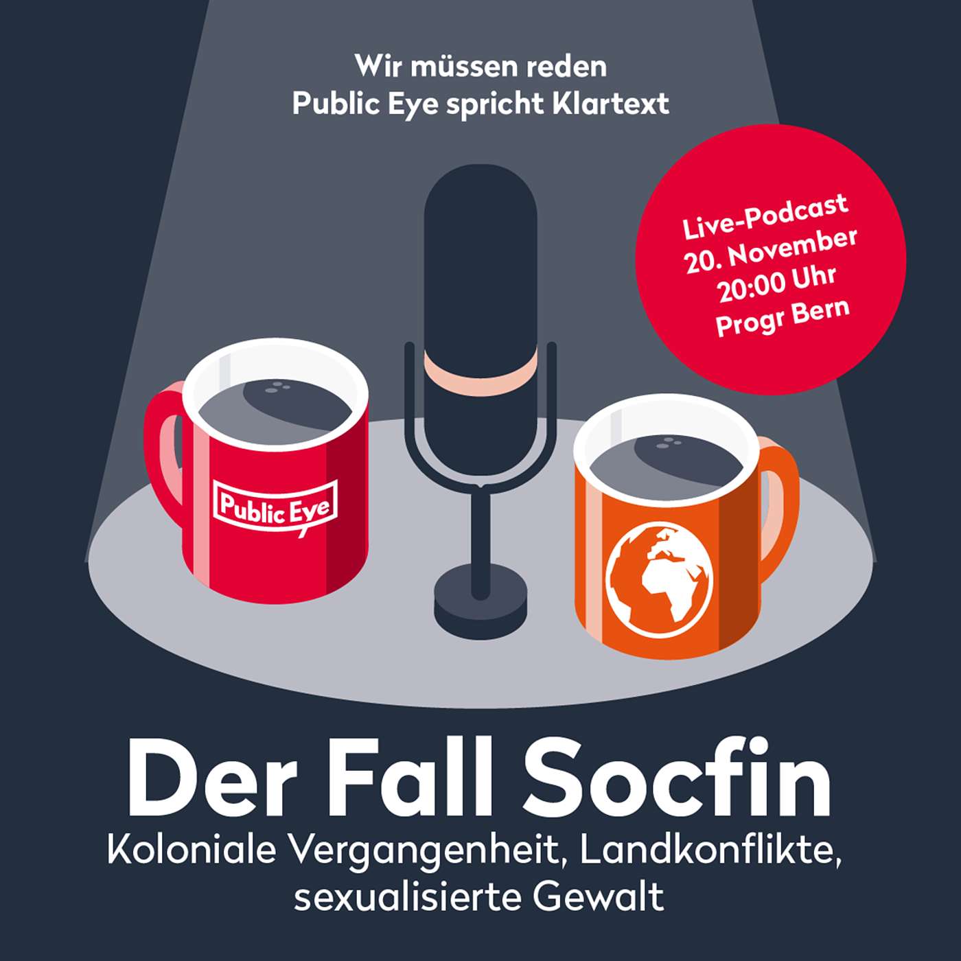 🎙️ LIVE PODCAST AM 20.11. IN BERN  🎙️