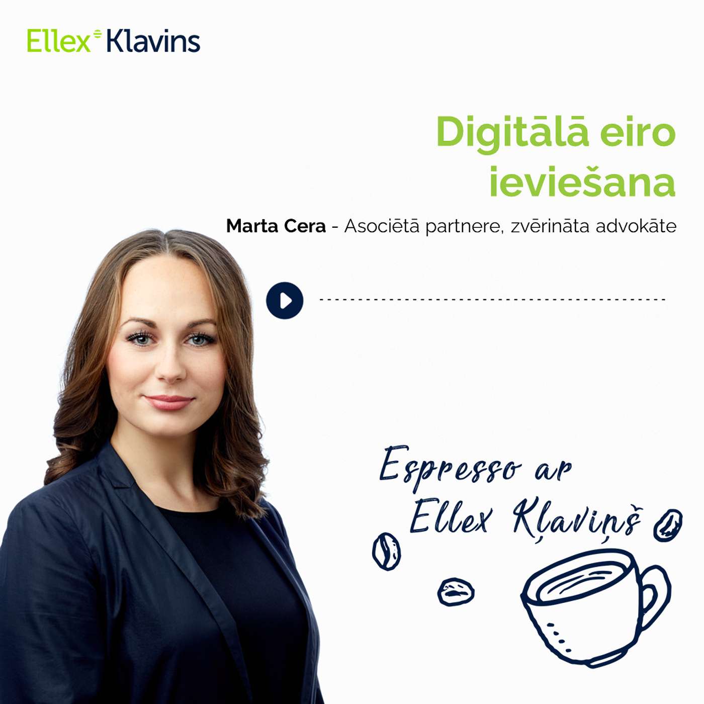 Espresso ar Ellex Klavins