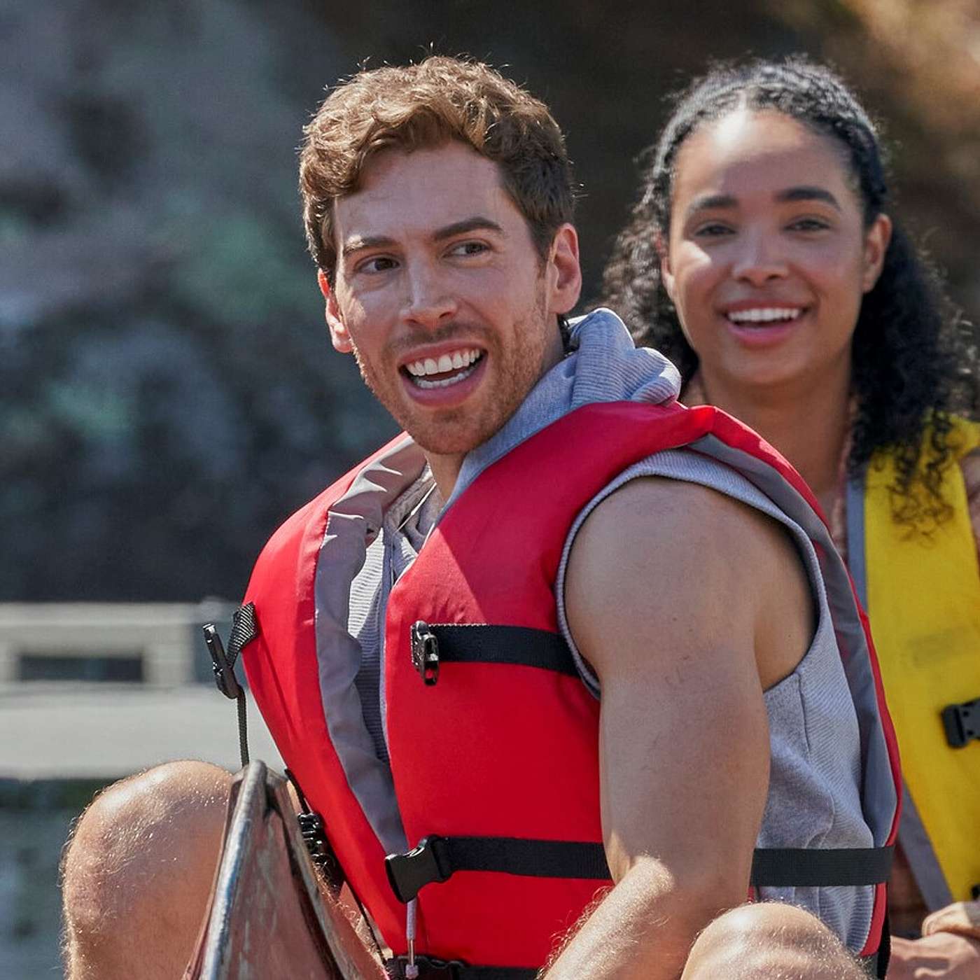 Jordan Gavaris jumps back in The Lake