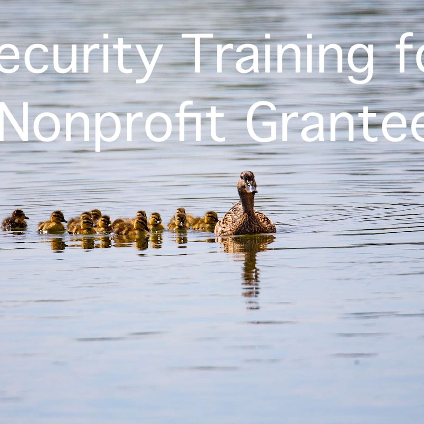 Security Training for Nonprofit Grantees pt 2