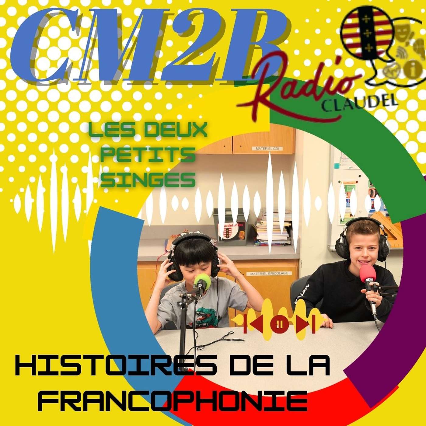 Histoires de la francophonie des CM2 B : Les deux petits singes episode artwork