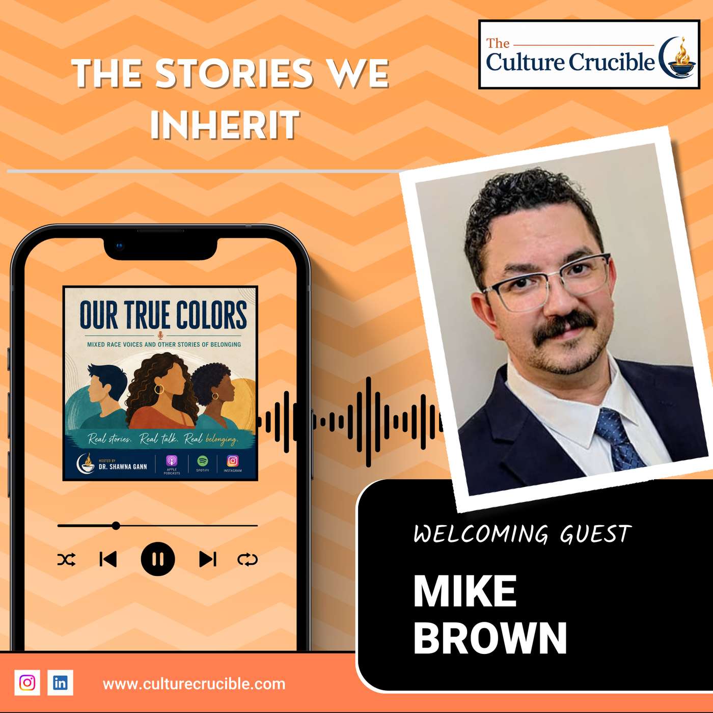 Mike Brown and The Stories We Inherit episode artwork