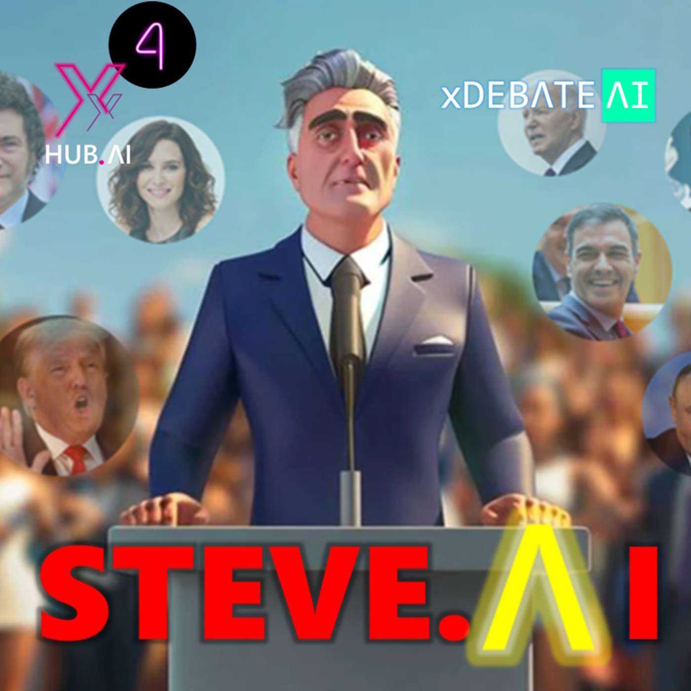 T4.E53. xDEBATE.AI : STEVE.AI ¿Es la inteligencia artificial el futuro necesario de la política y la gobernanza?