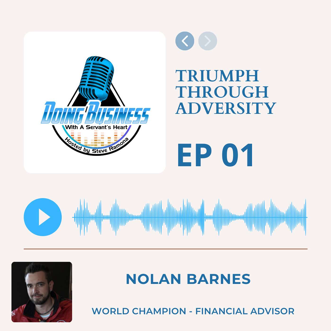 Triumph through adversity. - Nolan Barnes - World Record holder in Disabled Water Skiing