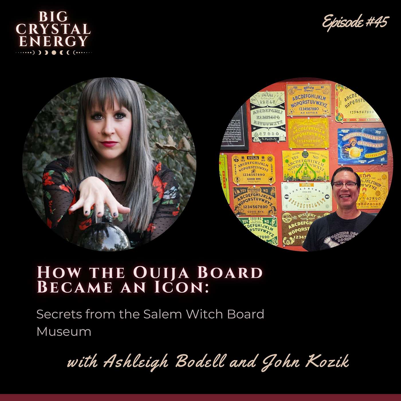 Self-Improvement with Crystals, Curiosities, Magic and Beyond - Big Crystal Energy Podcast with Ashleigh Bodell