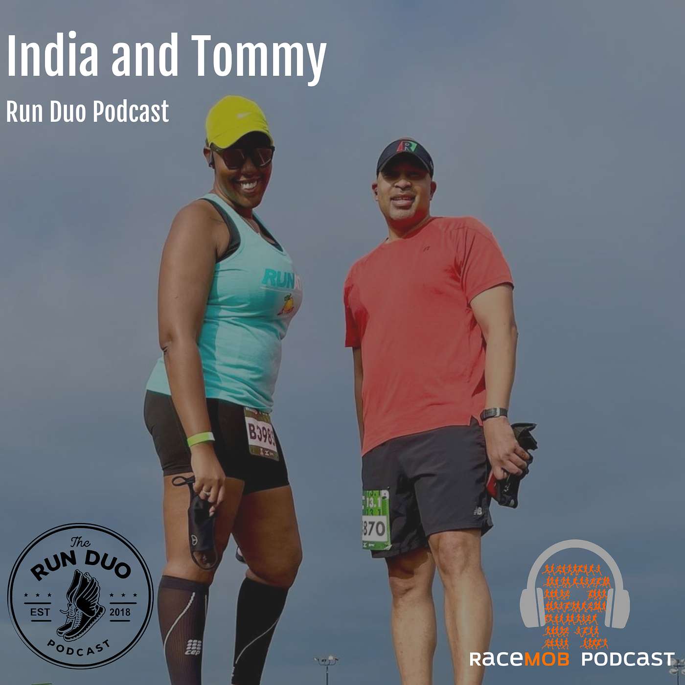 A Live Race! Plus - Diversity, Coaching, and Becoming Influencers with Tommy and India from Atlanta's Run Duo Podcast
