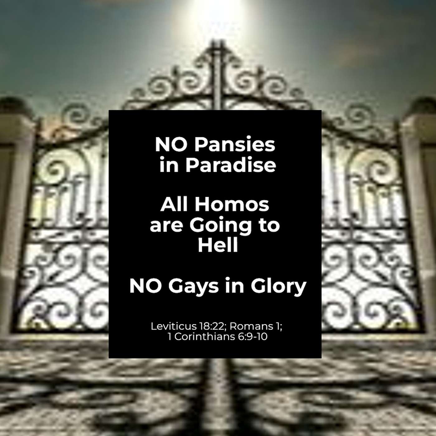 What the Bible says about Effeminate Men episode artwork