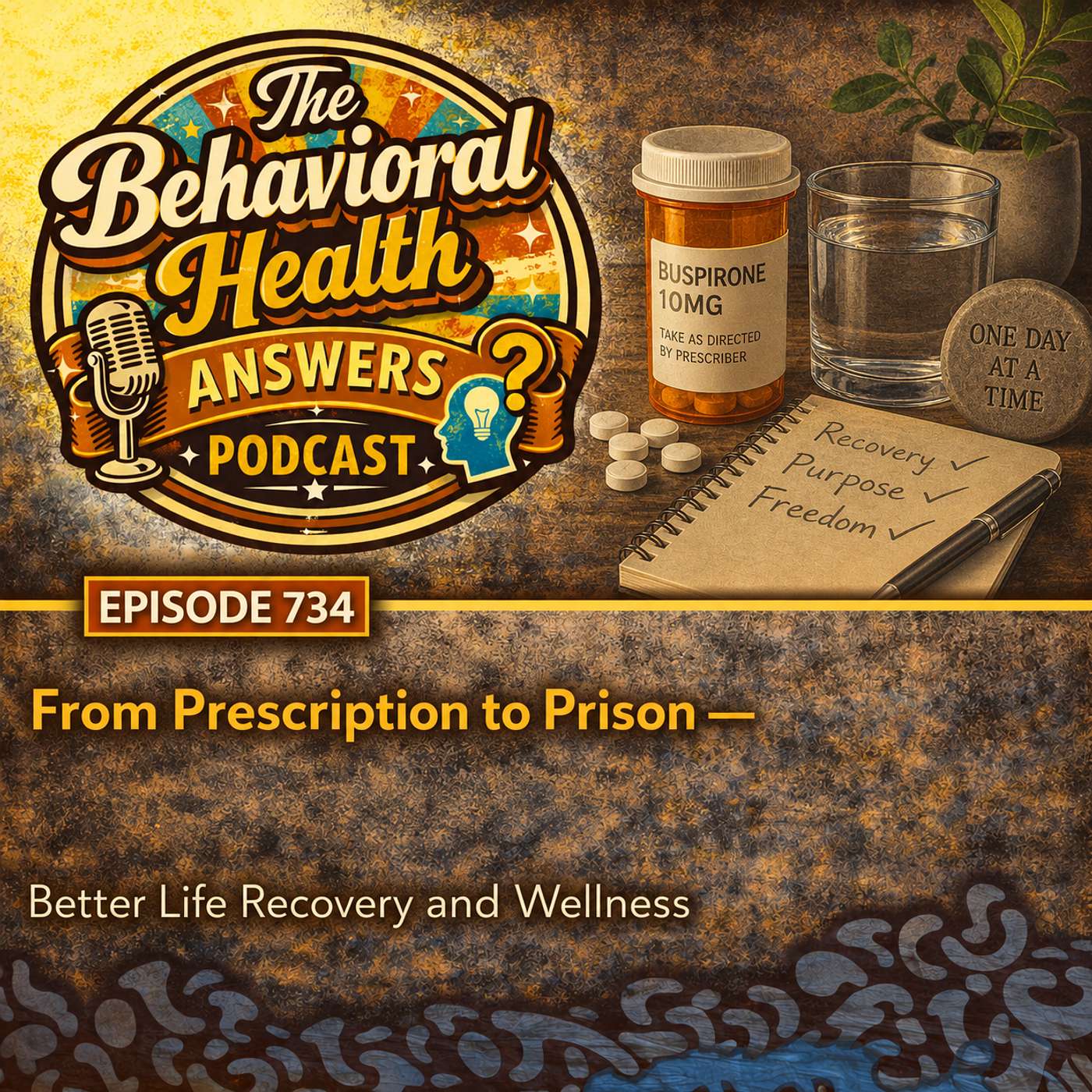Episode 734: From Prescription to Prison | Better Life Recovery and Wellness episode artwork