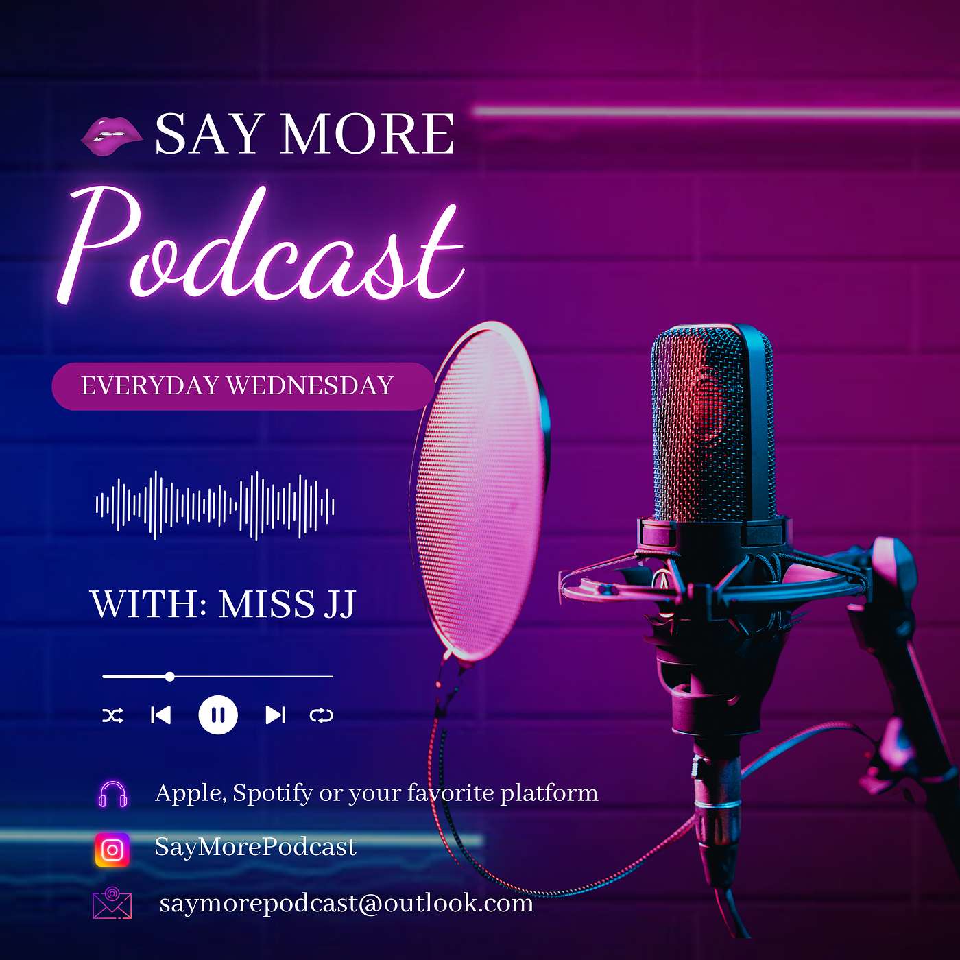 Welcome to Say More Podcast - Pt 2 episode artwork
