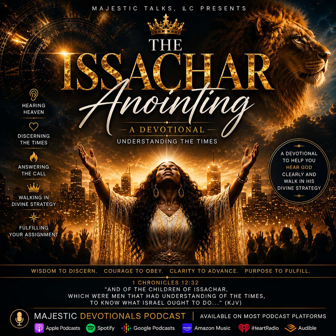 MAJESTIC DEVOTIONALS: SEASON 1: EPISODE 27: DEVOTIONAL: ISSACHAR ANOINTING: May 31, 2026 episode artwork