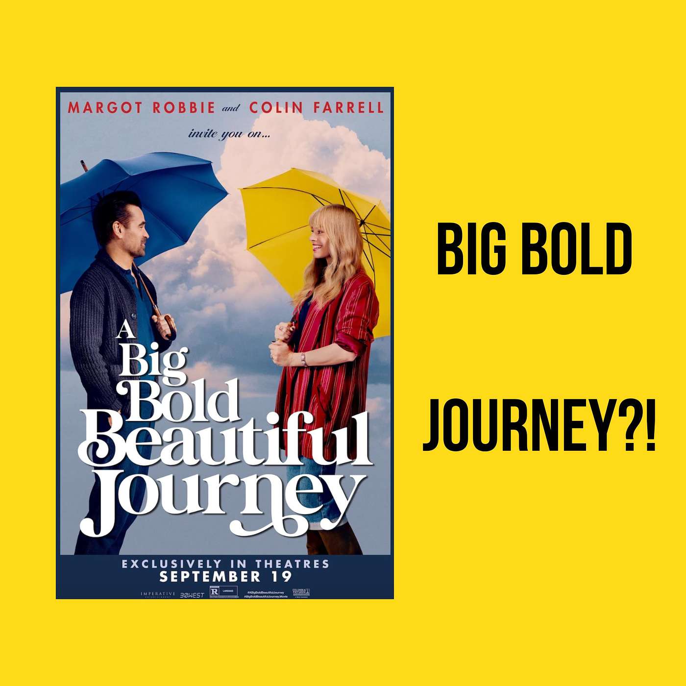 A Big Bold Beautiful Journey Trailer Reaction | Margot Robbie & Colin Farrell