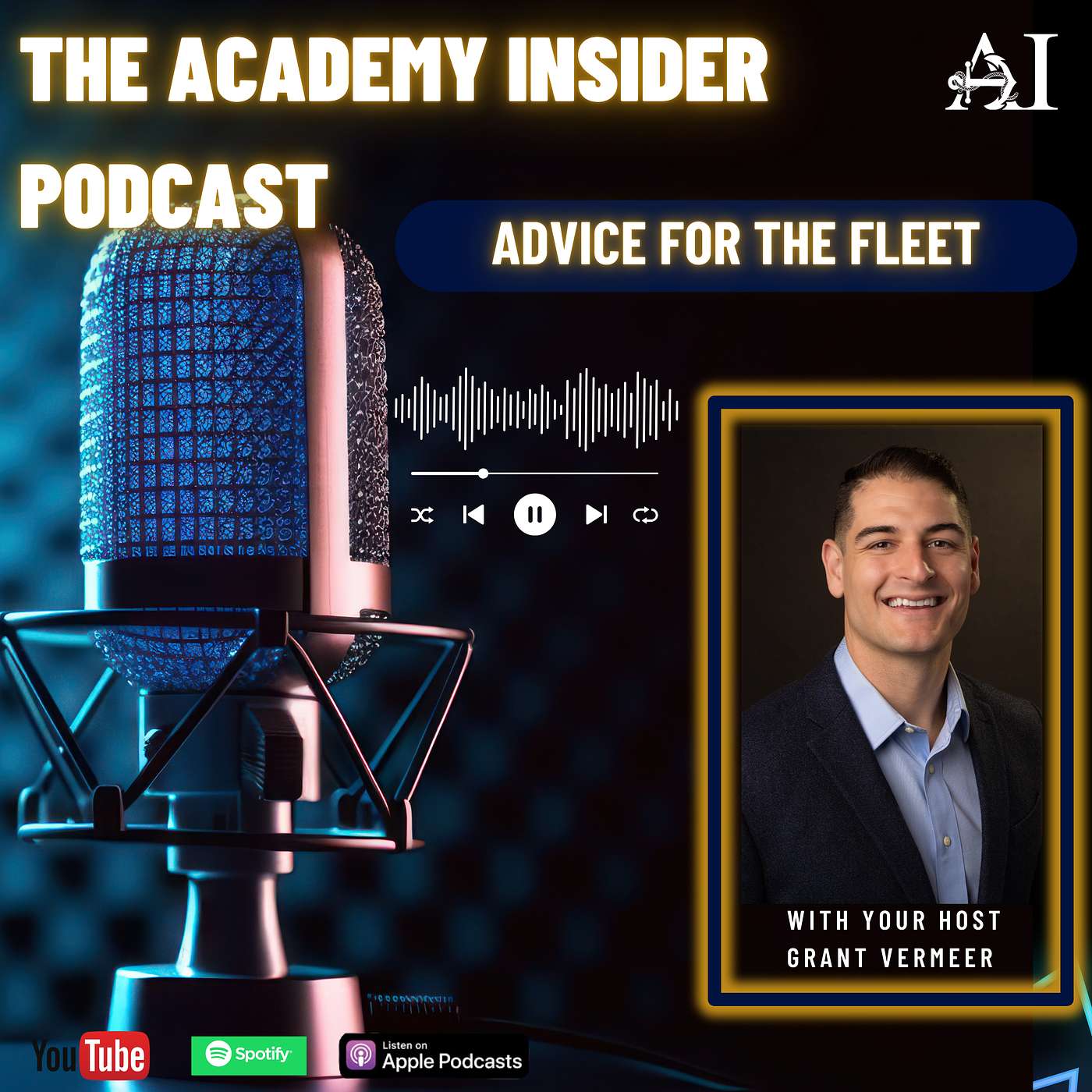 #128 "Adulting" Advice For new Junior Officers in the Fleet | Reflections from my Navy Journey episode artwork