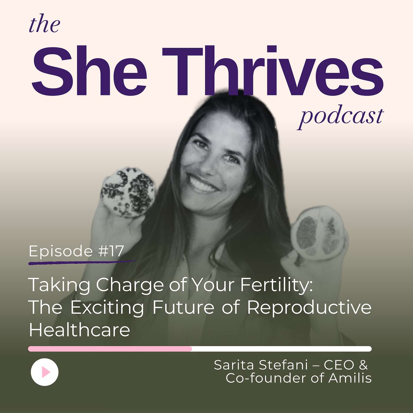 #17 – Taking Charge of Your Fertility with Sarita Stefani: The Future of Reproductive Healthcare