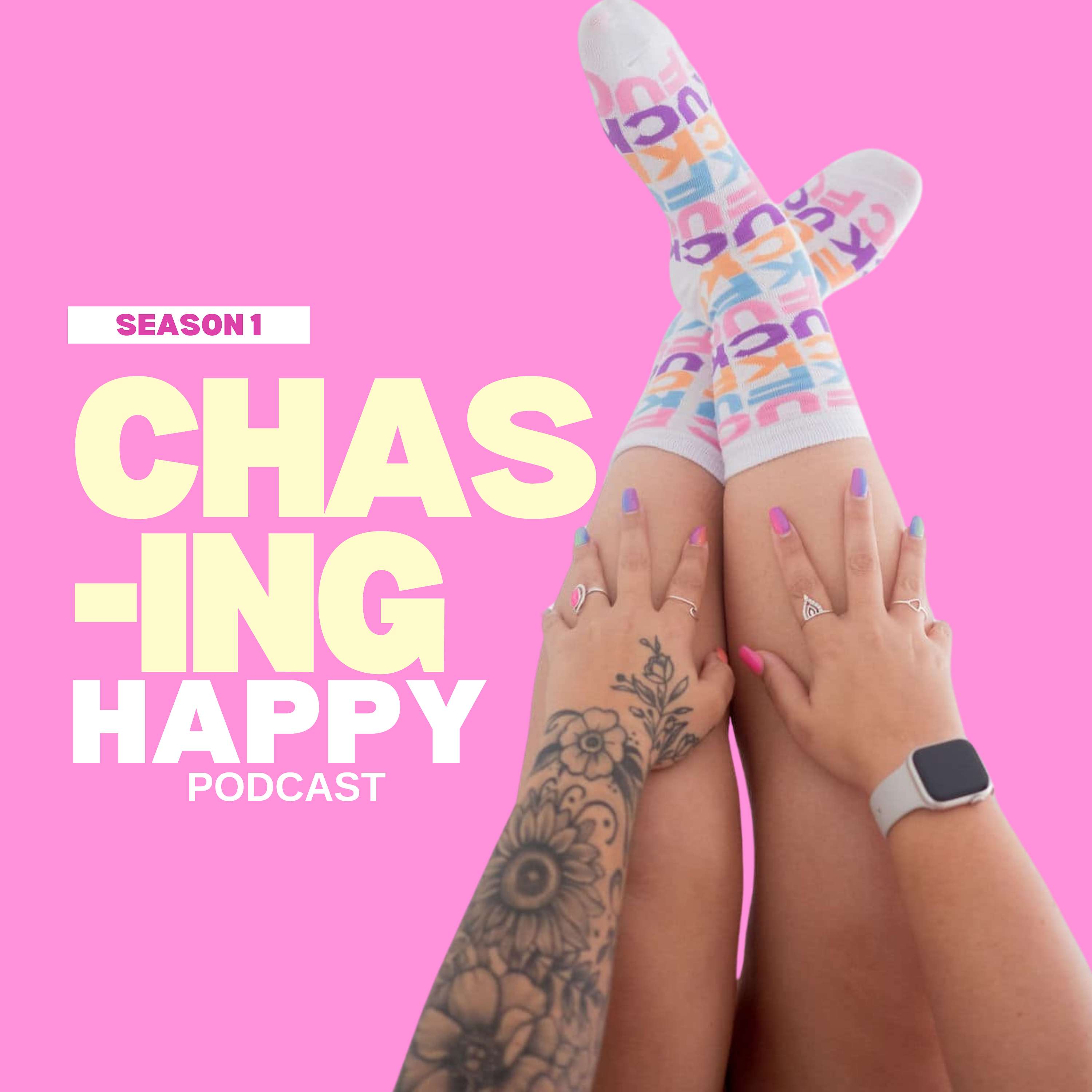 Chasing Happy podcast artwork