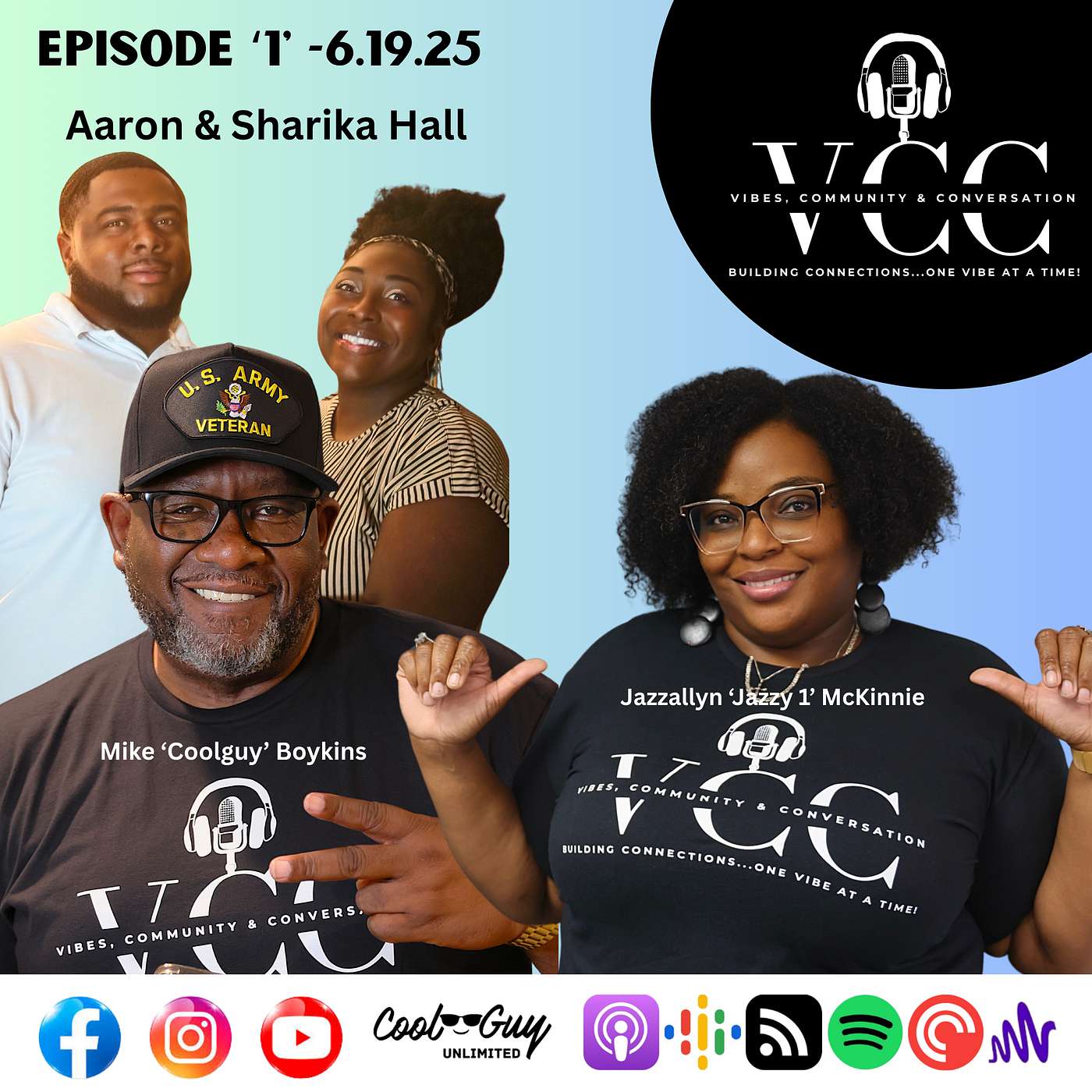 Aaron & Sharika Hall Interview