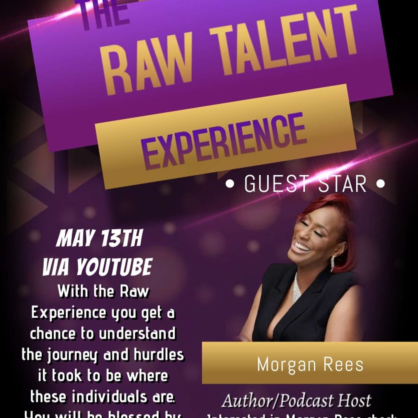 Raw Talent Raw Experience Interviews Morgan Rees LIVE!! with Mz.Tink - Bonus Interview episode artwork