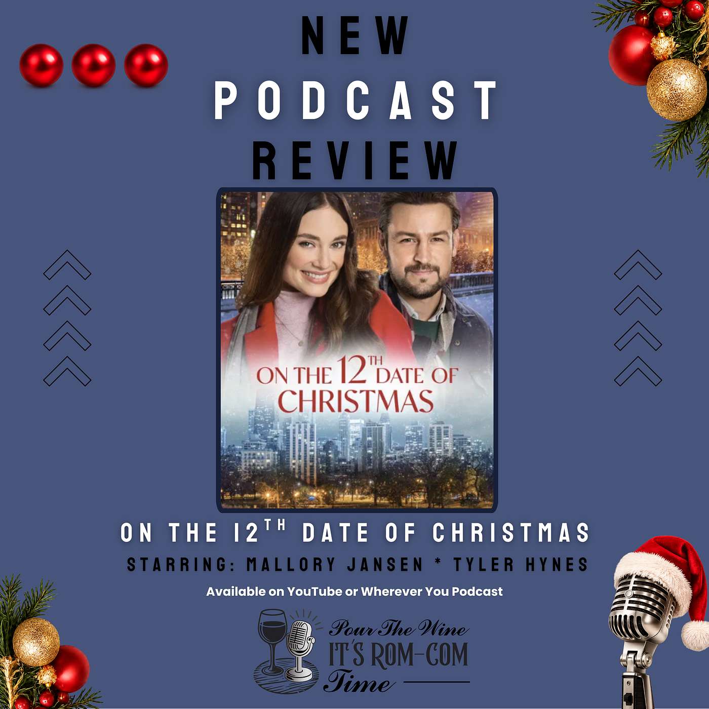 Hallmark's On the 12th Date of Christmas episode artwork