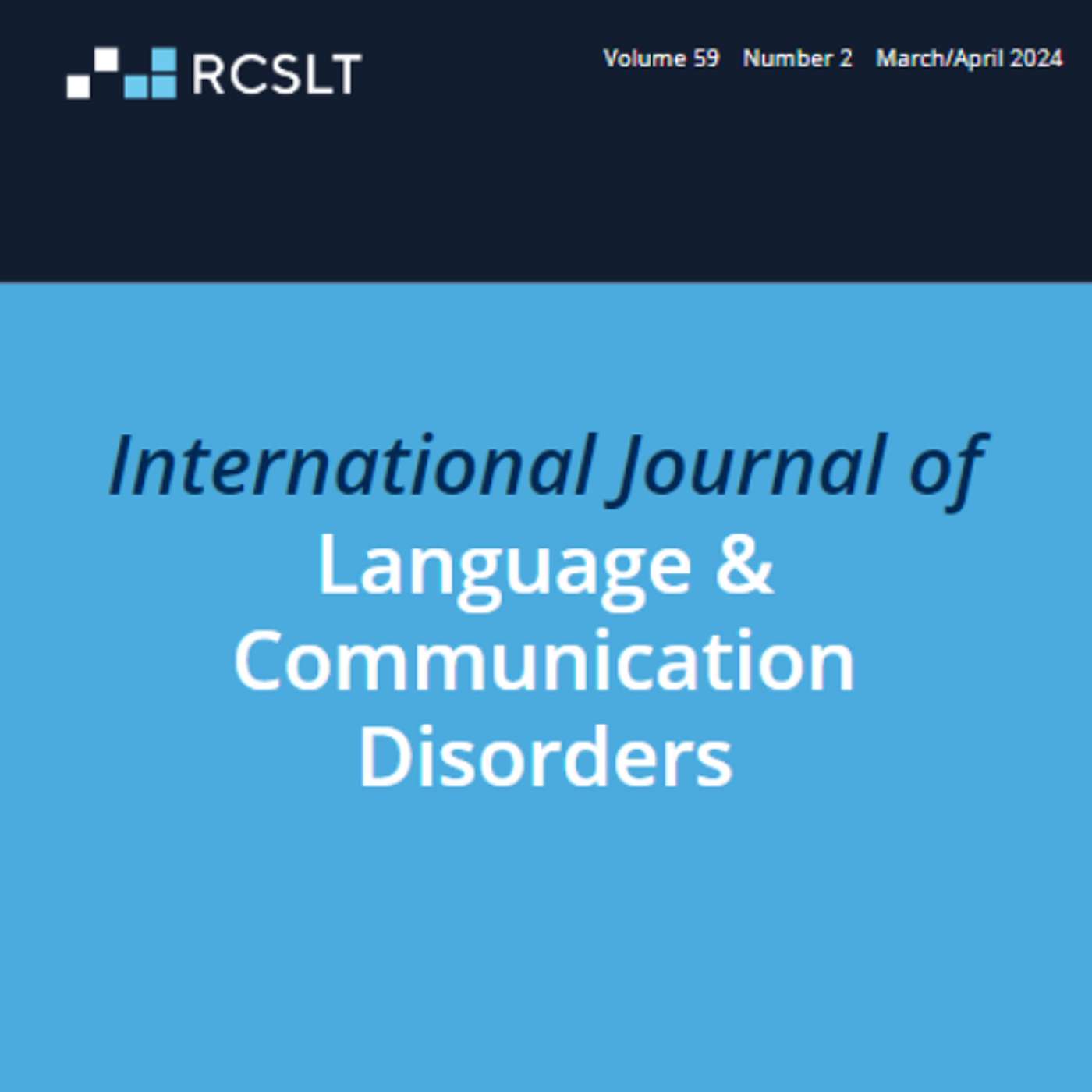 IJLCD - Outcomes from a community speech and language therapy service treatment waiting list