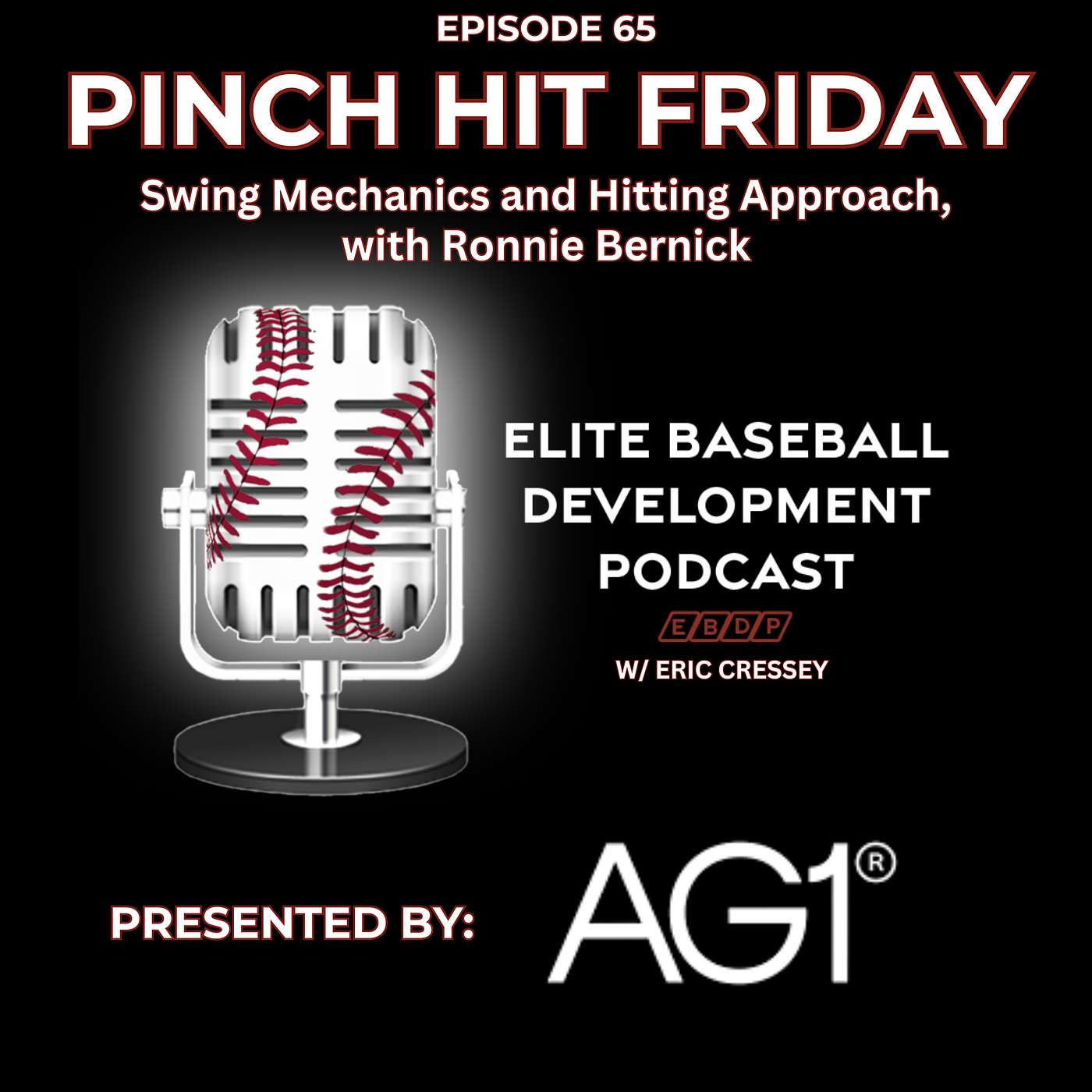 Pinch Hit Friday #65 - Swing Mechanics and Hitting Approach, with Ronnie Bernick Pinch Hit Friday #65 - Swing Mechanics and Hitting Approach, with Ronnie Bernick