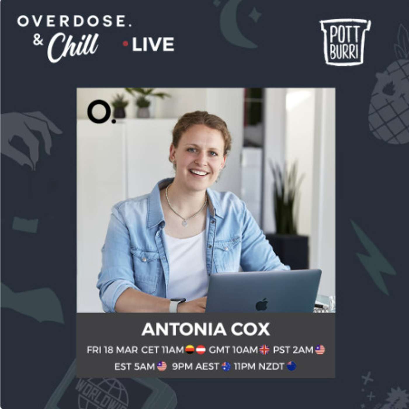 #075 : Antonia Cox @ POTBURRI