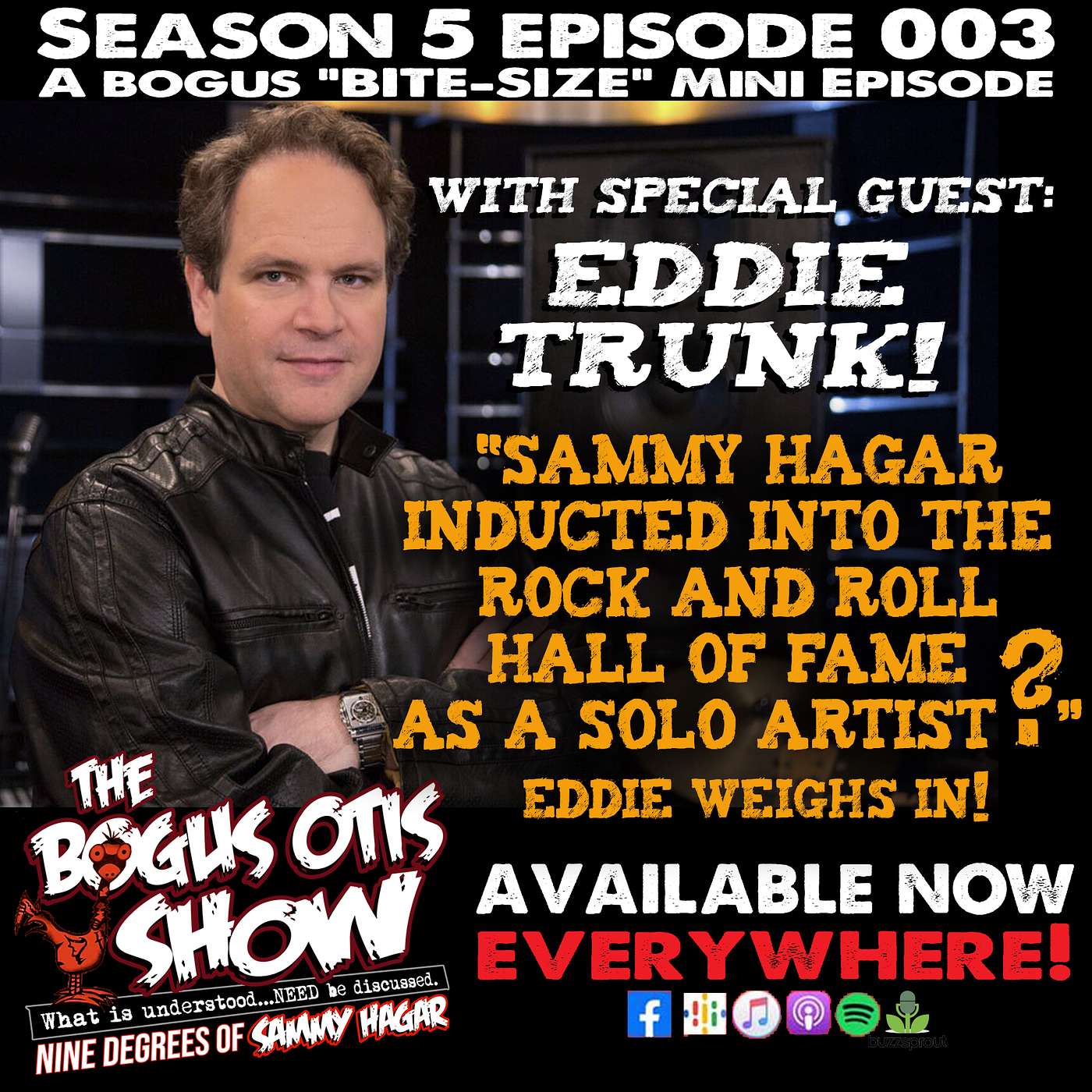 S4 Episode 003: A "Bite-Size" Bogus Otis with Eddie Trunk! episode artwork