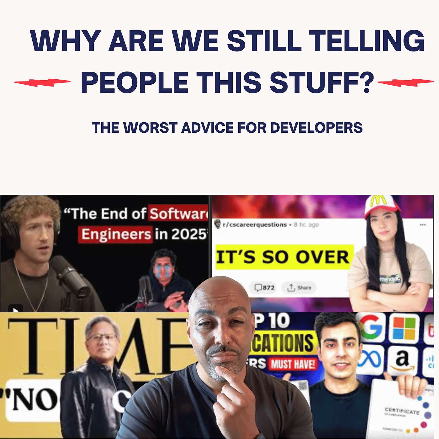 #275 - Terrible Advice for Software Developers (that you're hearing in 2025)