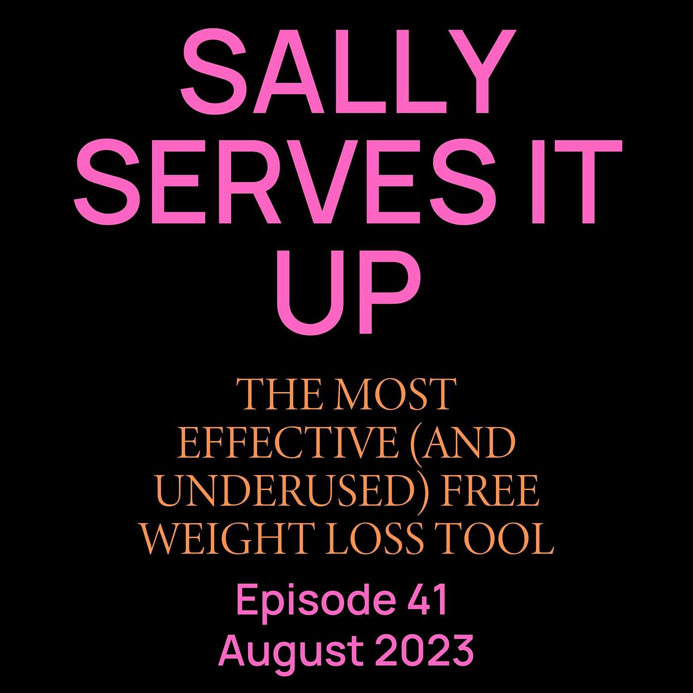 Sally Serves It Up