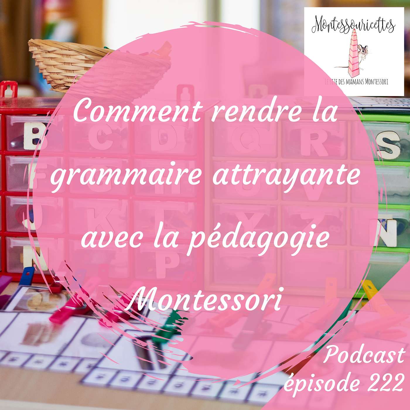 222. Comment rendre la grammaire attrayante avec la pédagogie Montessori episode artwork