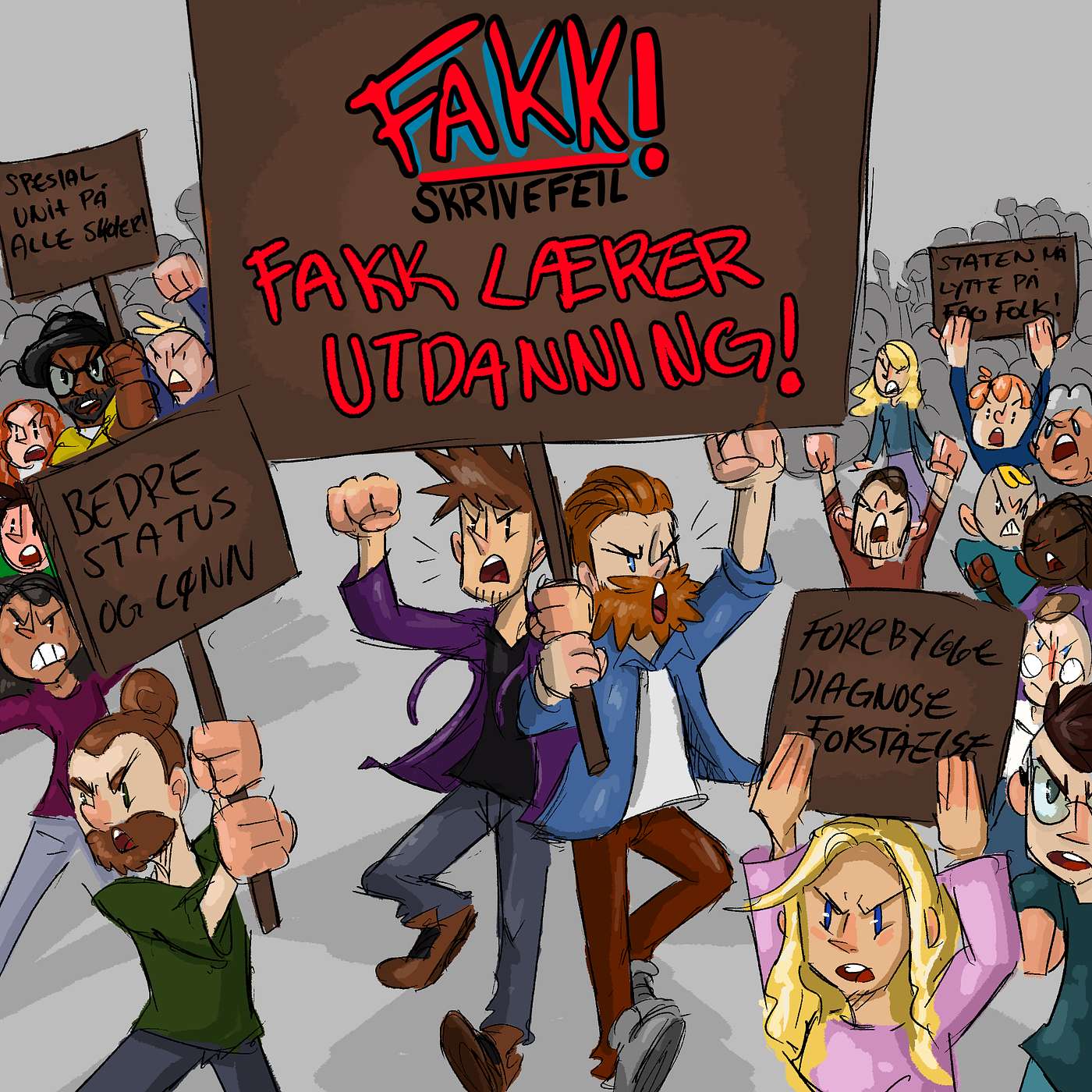 Fakk Skrivefeil | S4 - Ep8 | Fakk Lærer utdanning! Fakk Skrivefeil | S4 - Ep8 | Fakk Lærer utdanning!