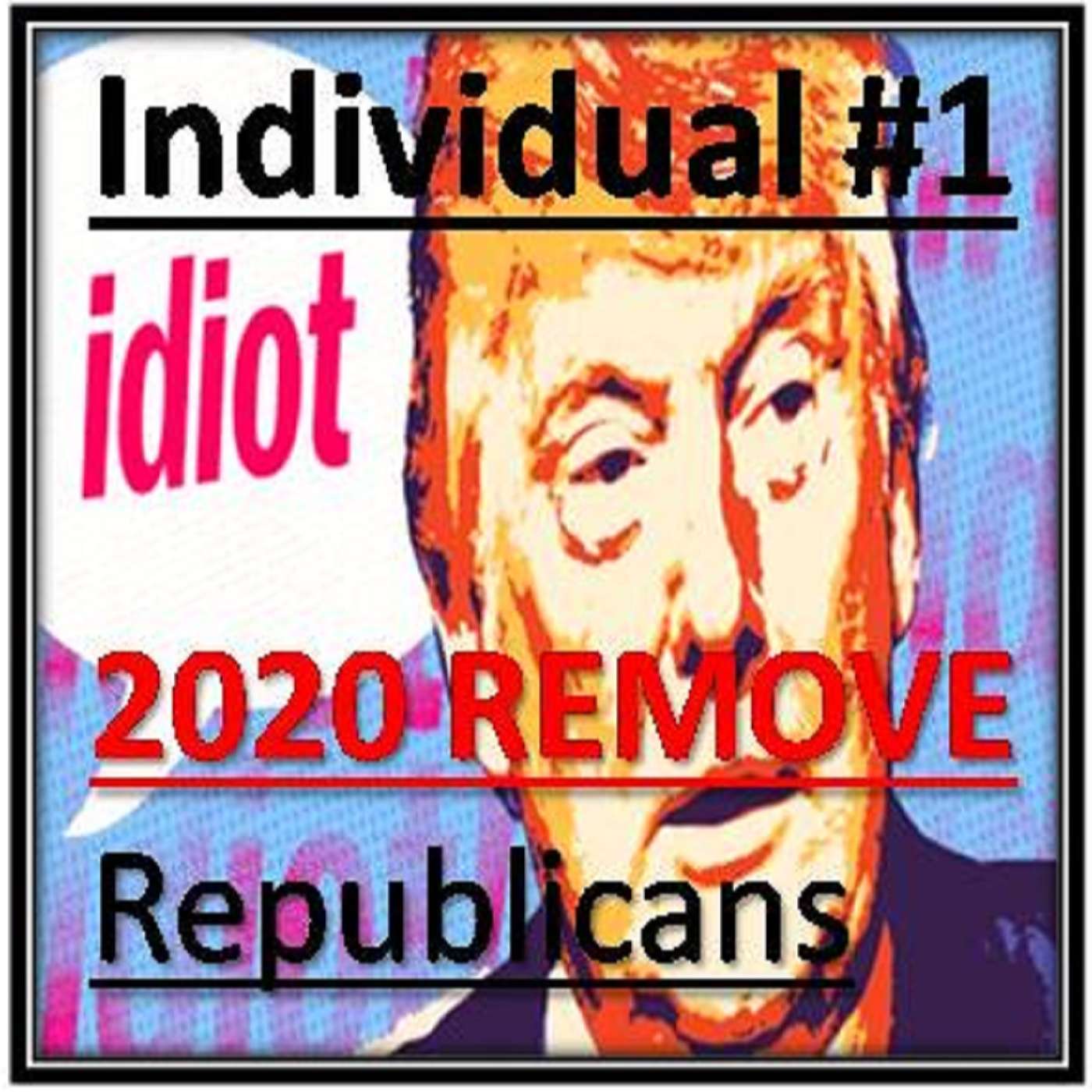 Individual 1 AKA Donald J Trump AKA FAKE BABY BONE SPUR AKA DON THE CON!