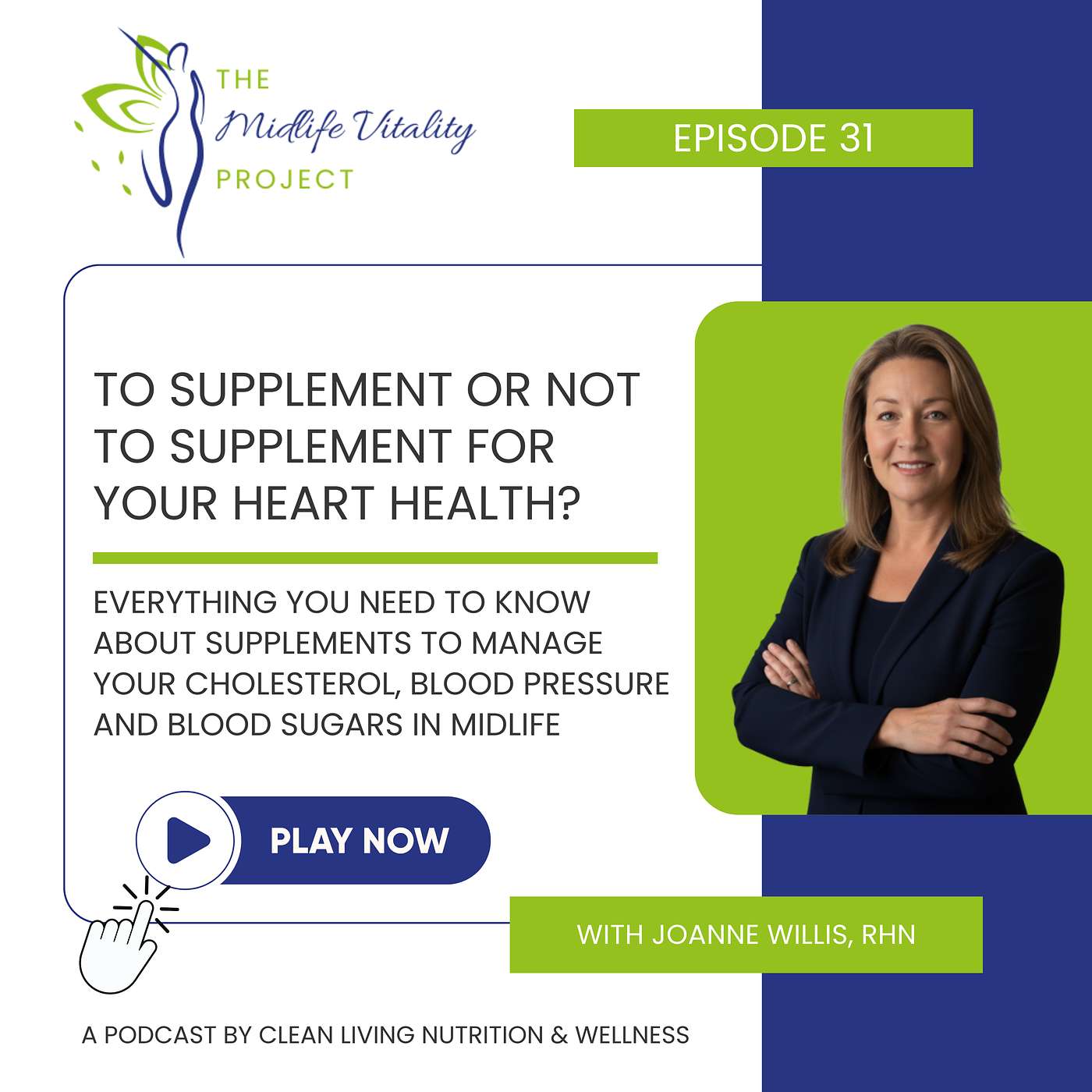 Episode 31: To supplement or not to supplement for heart health - that is the question!