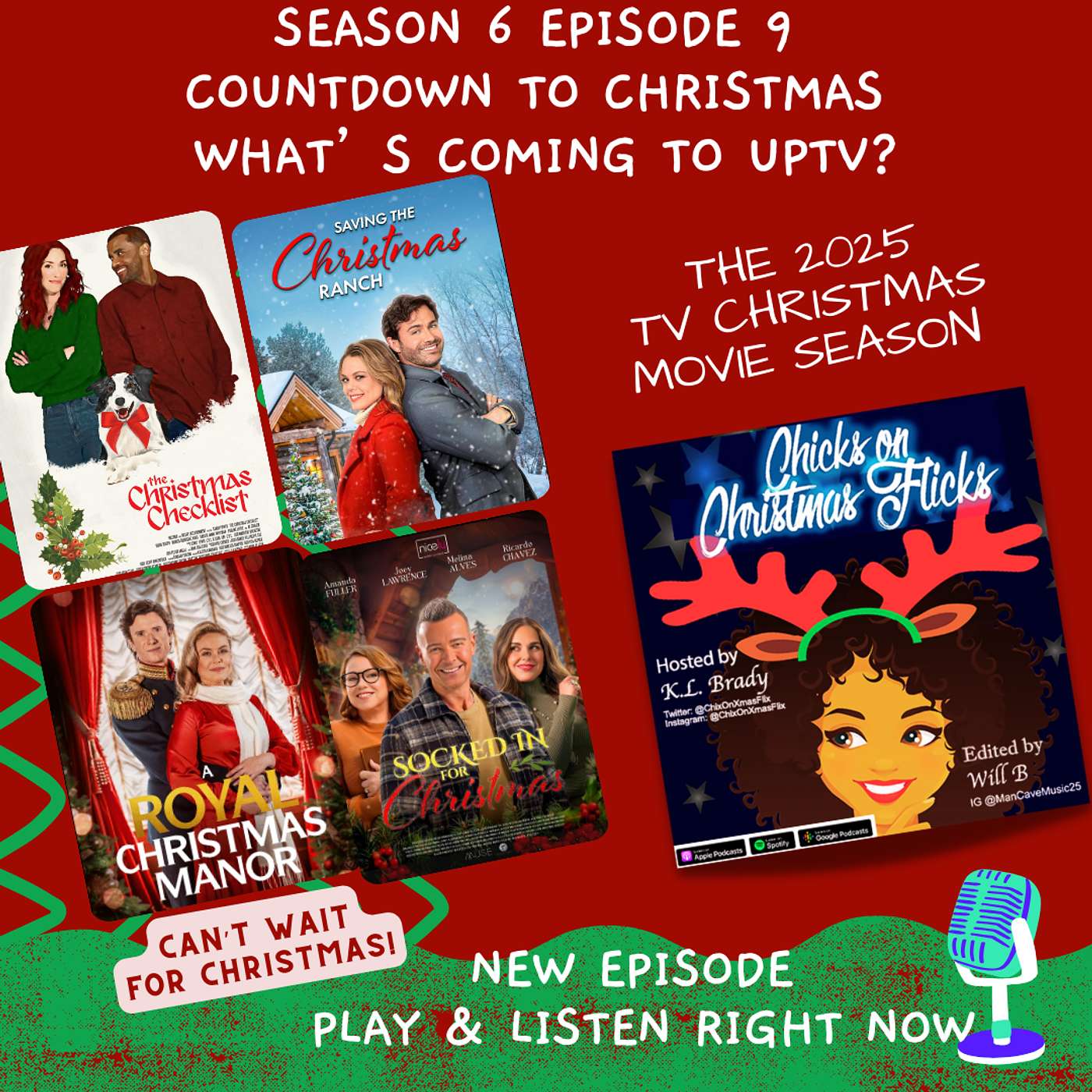 Season 6 Episode 9  TV Christmas Movies Coming in 2025 PLUS Spotlight on UPTV!