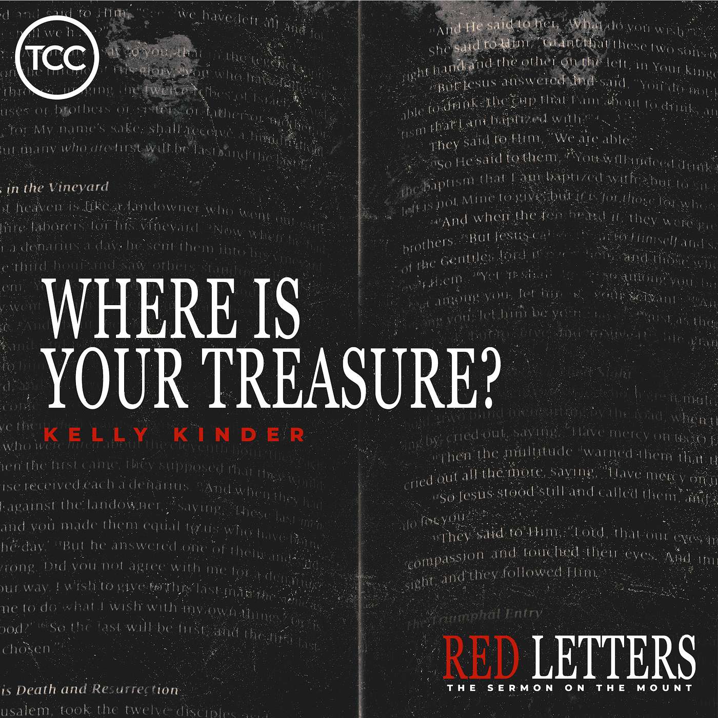Red Letters - Where is Your Treasure?