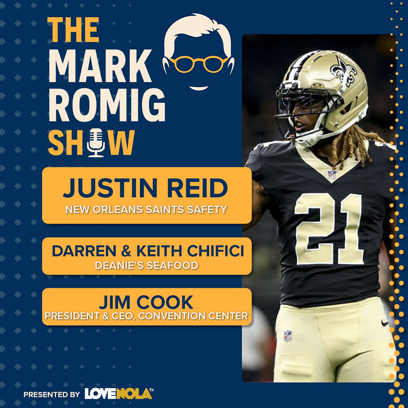 Justin Reid on Returning Home to the Saints + New Orleans Food, Tourism & Culture | Ep. 11 episode artwork