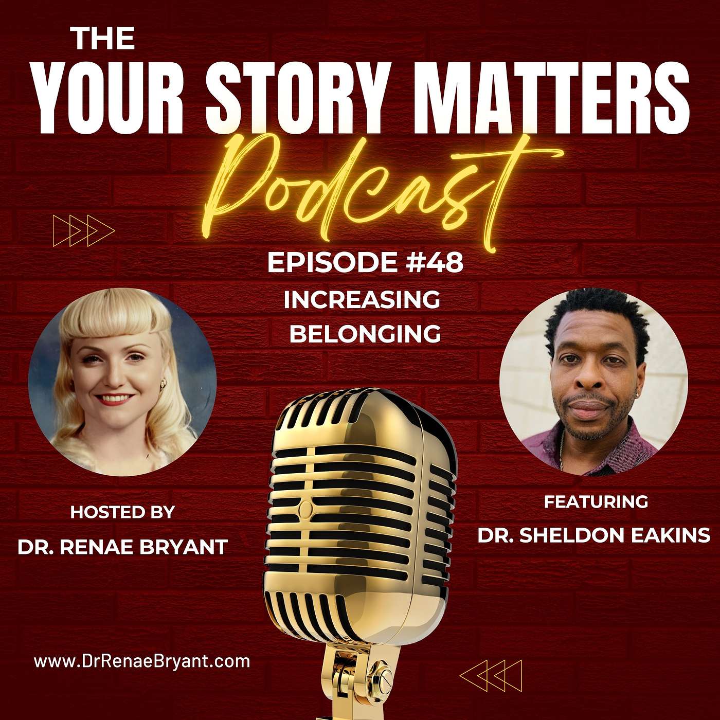 The Your Story Matters Podcast Episode 48: Dr. Sheldon Eakins episode artwork