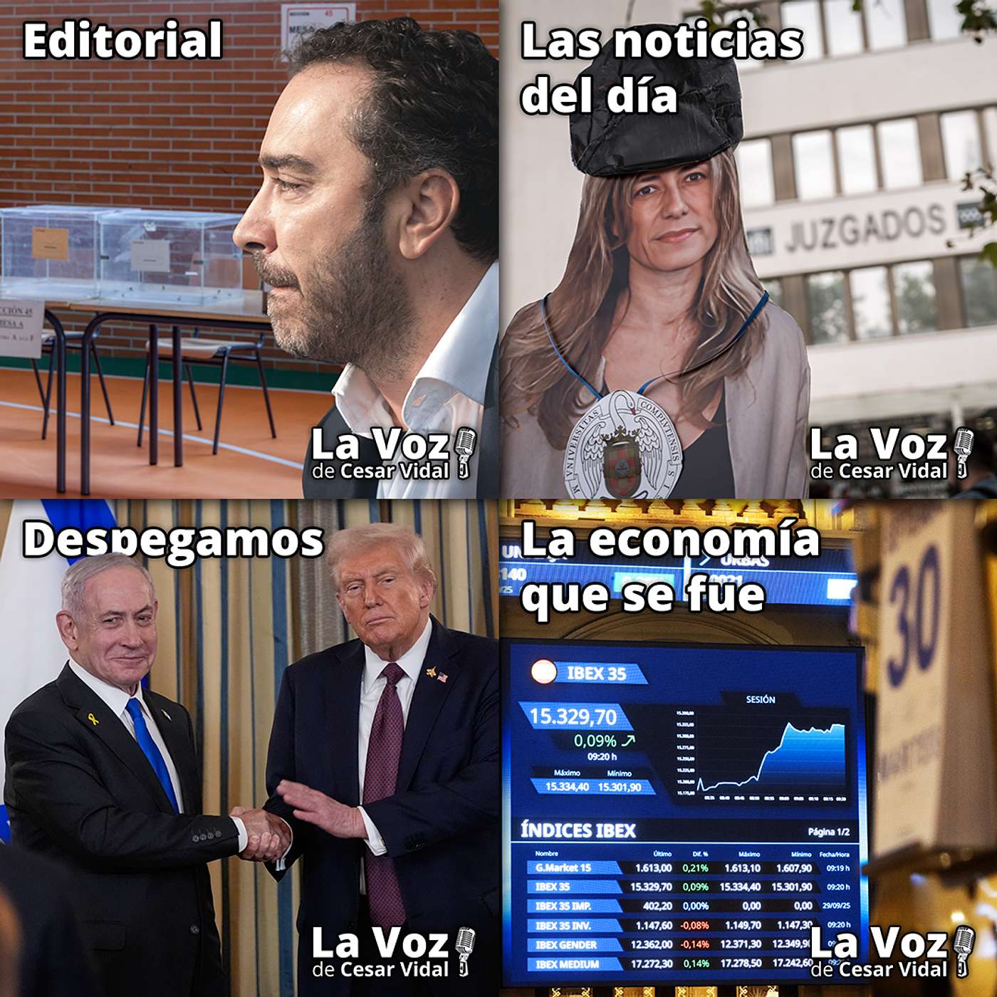 Programa Completo de La Voz de César Vidal - 30/09/25