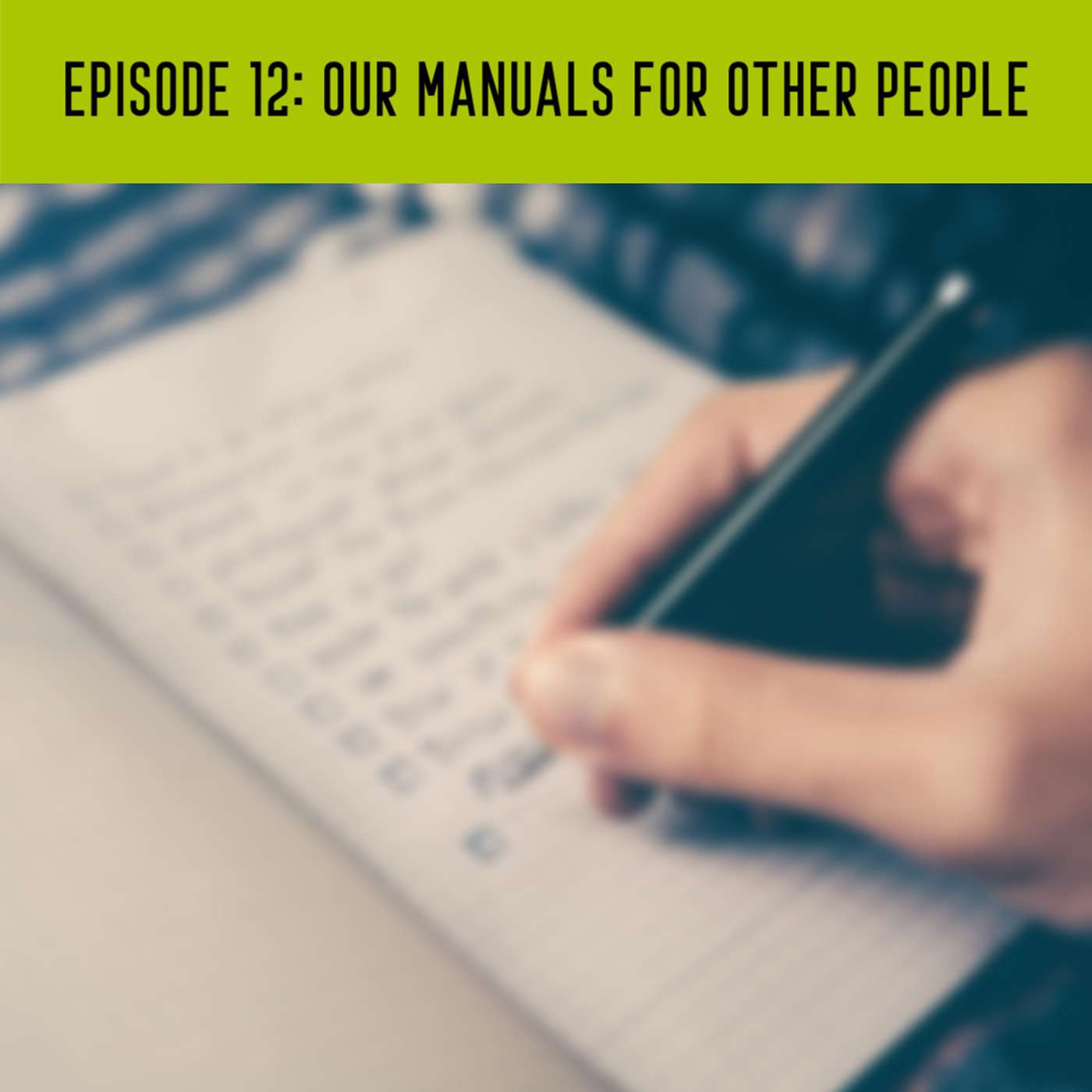 Manuals we have for other people