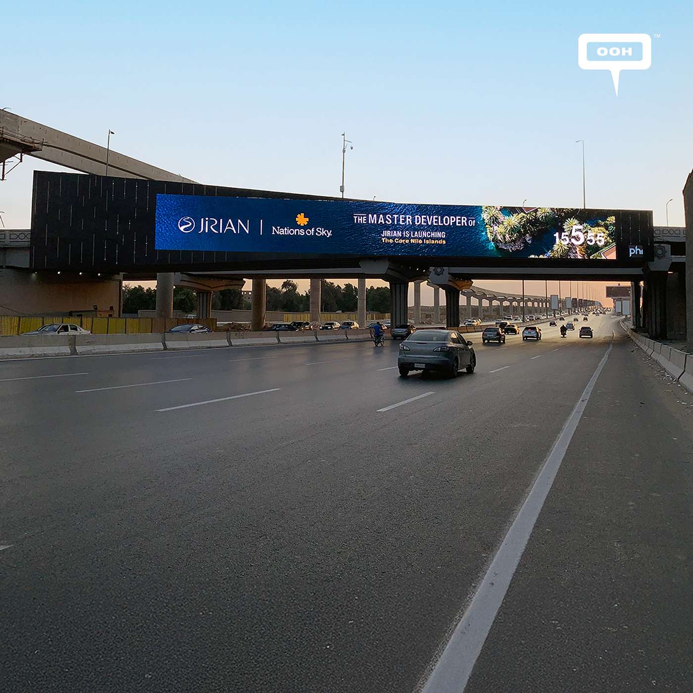 Jirian Nile Islands Launches: A Dream Come to Life on Out-of-Home Billboards