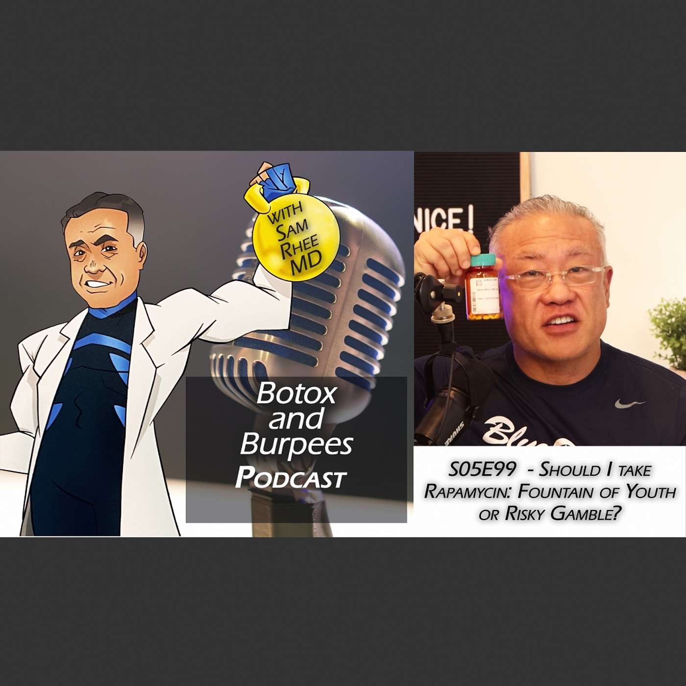 S05E99 Should I Take Rapamycin: The Fountain of Youth or Scientific Gamble?