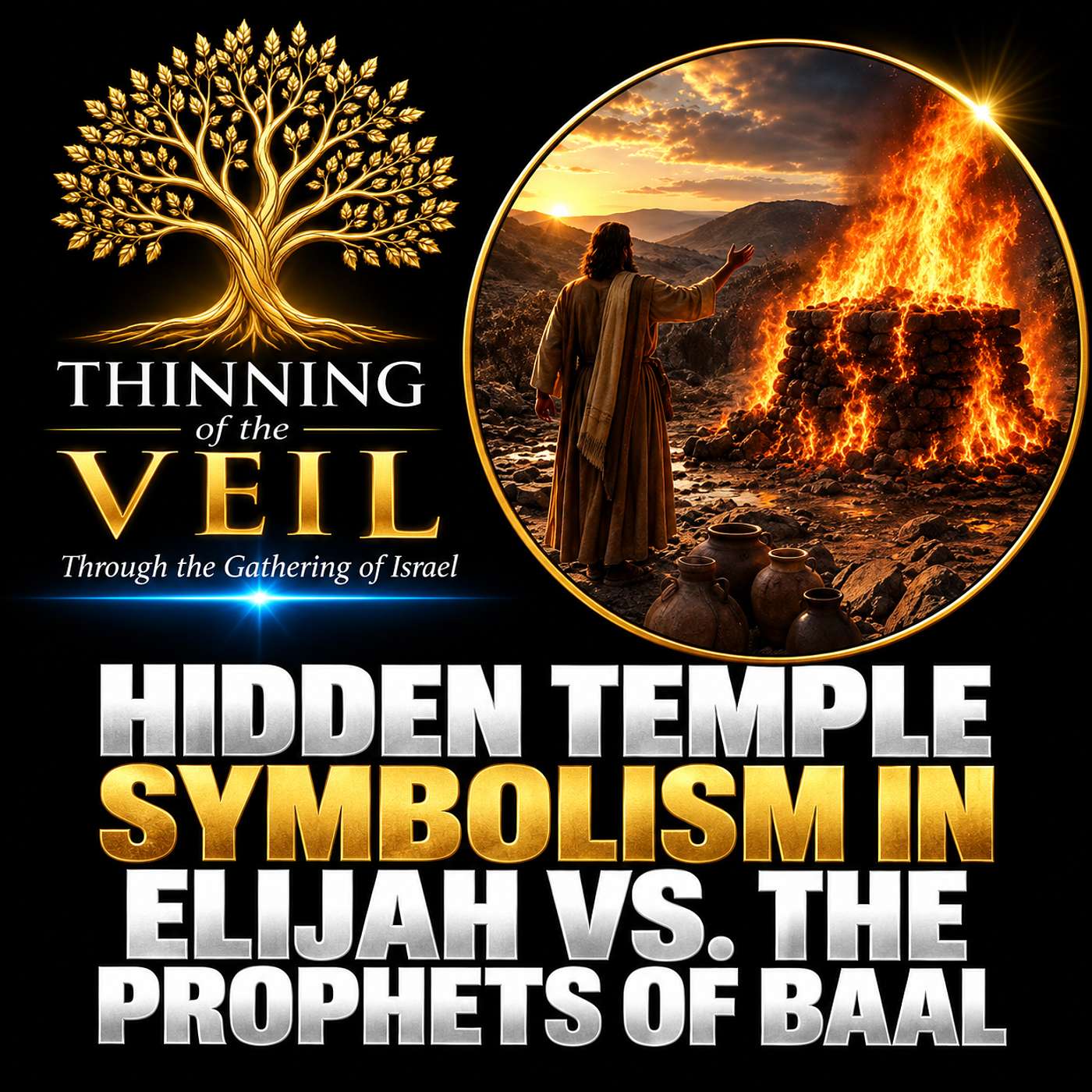 Elijah on Mount Carmel | The Hidden Temple Pattern of Baptism for the Dead (LDS Gathering of Israel) episode artwork