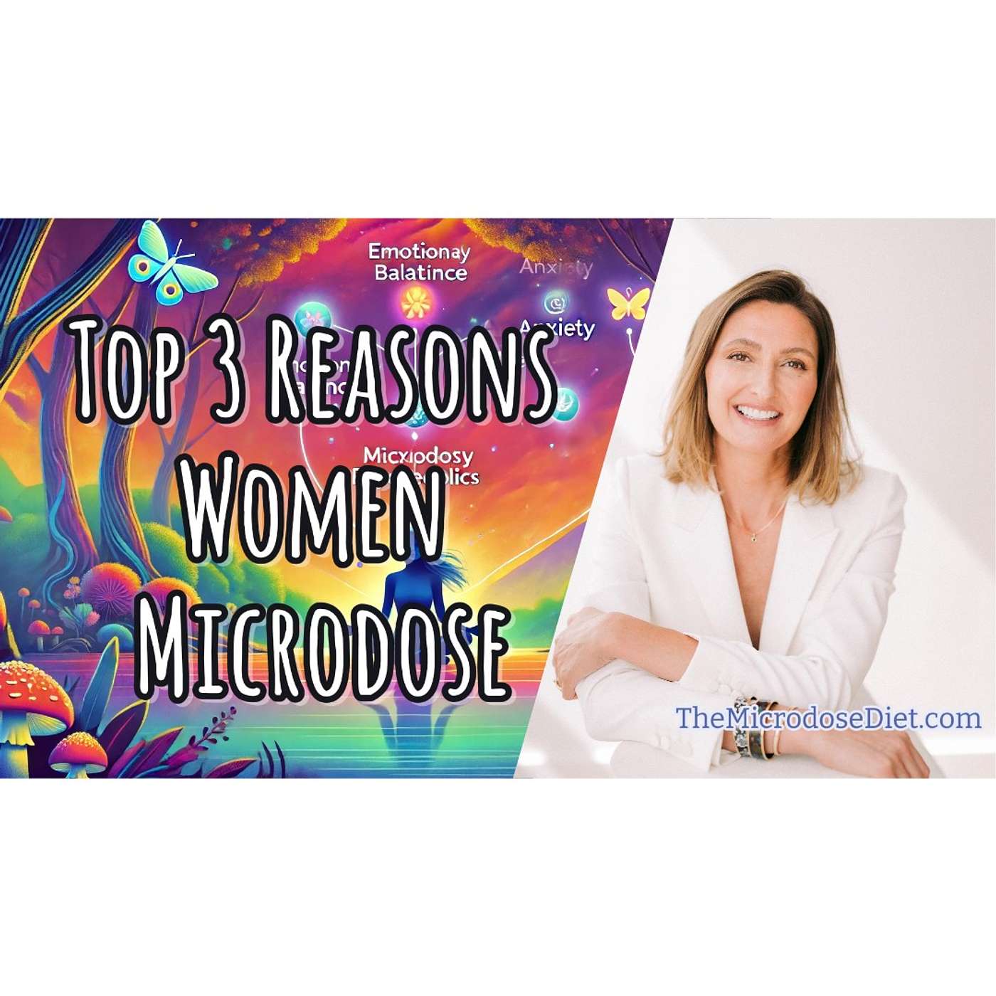 👩‍🦰Top 3 Reasons Women Microdose Psychedelics