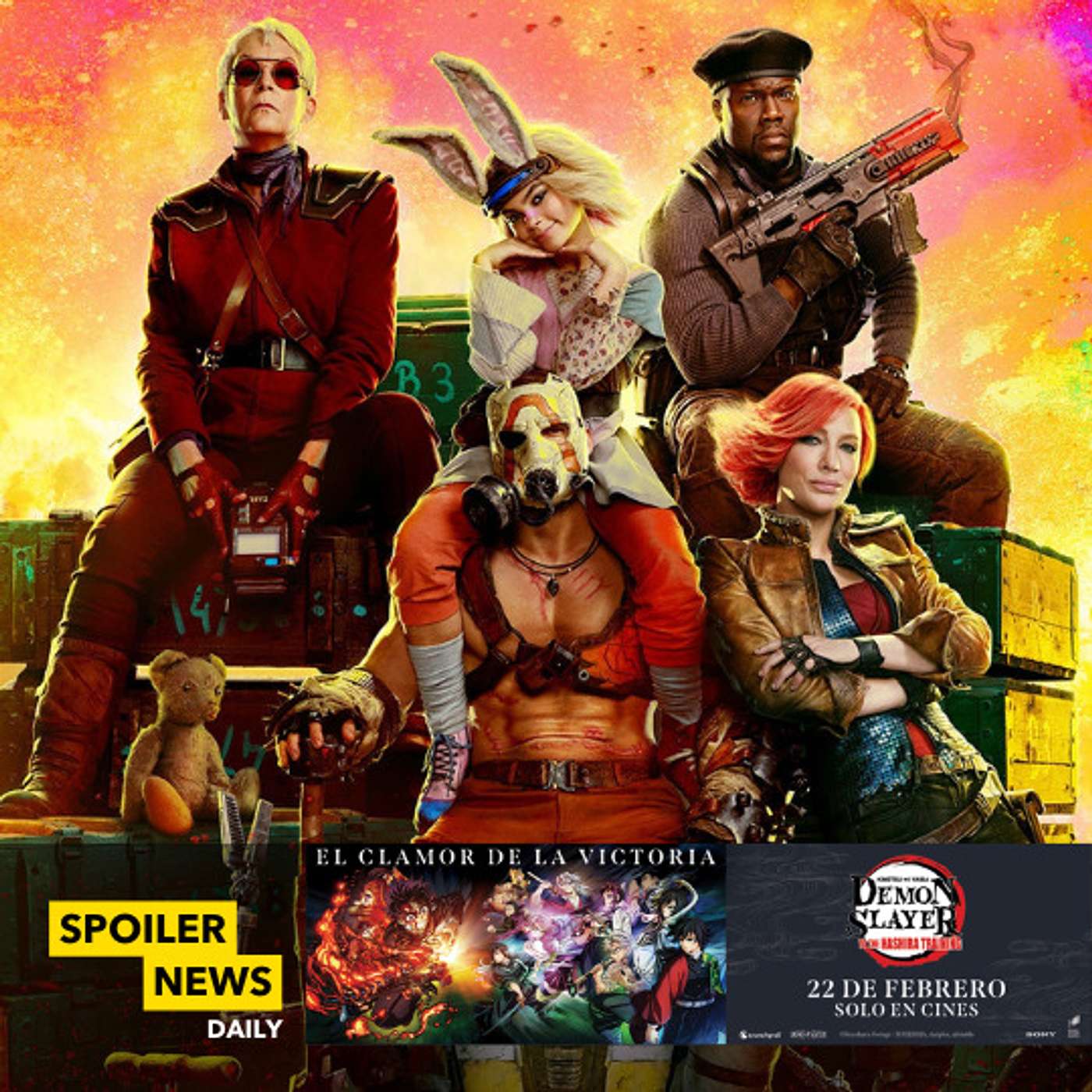 ¡Primer tráiler de Borderlands! ¡Teaser de Las crónicas de Spiderwick! ¡Nuevas películas de The Beatles!