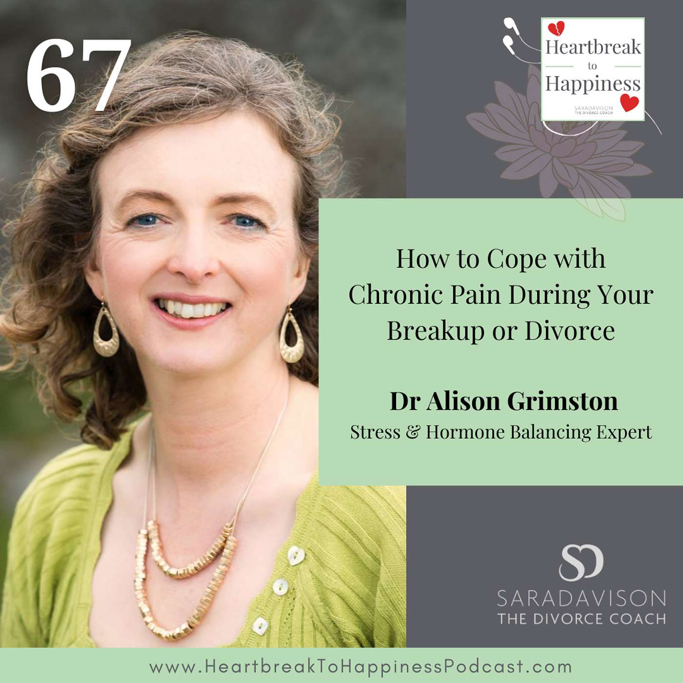 How to Cope with Chronic Pain During Your Breakup or Divorce, Interview with Dr. Alison Grimston - Part 2 episode artwork
