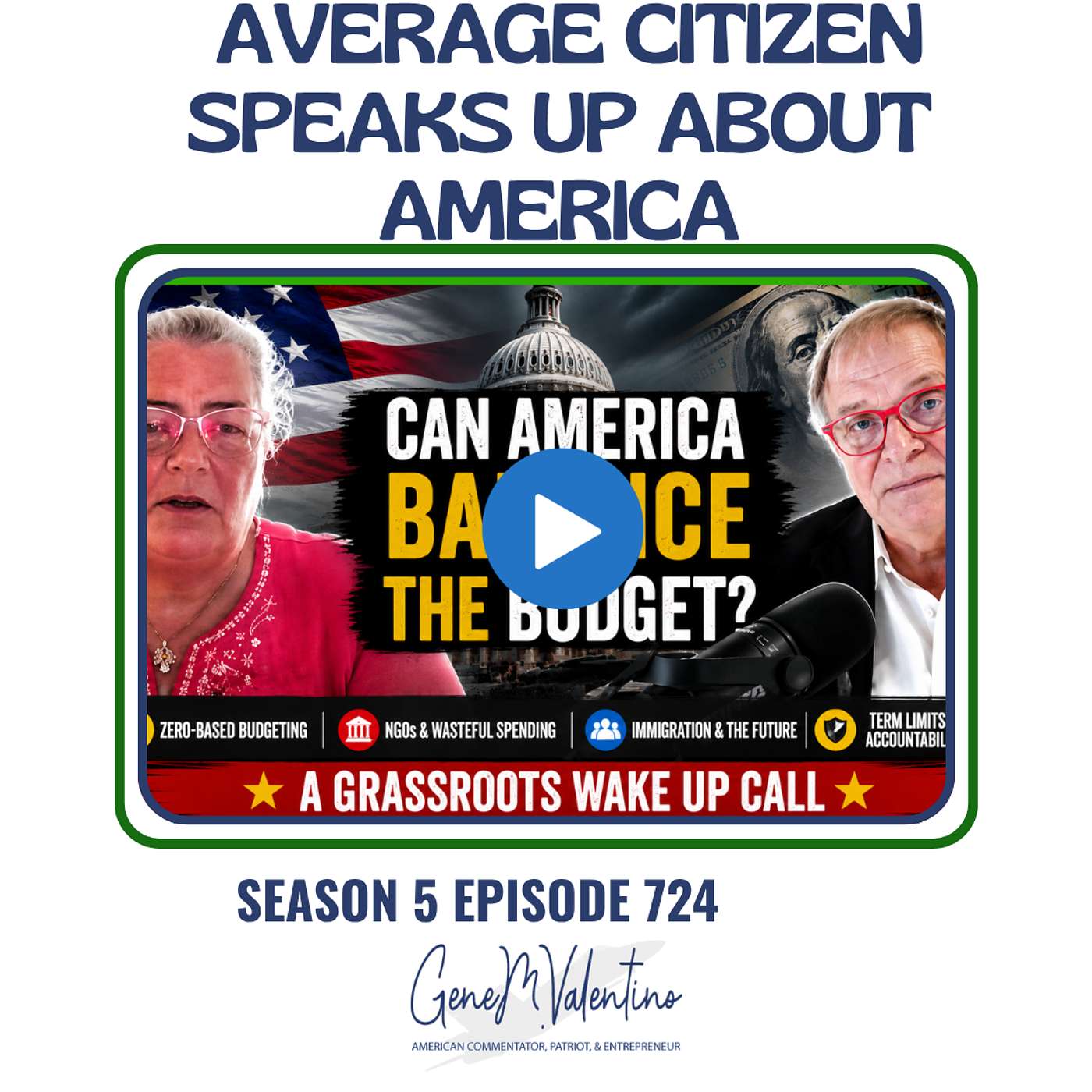 No Hype ~ No Bull ~ Average Citizen Speaks Up About America episode artwork
