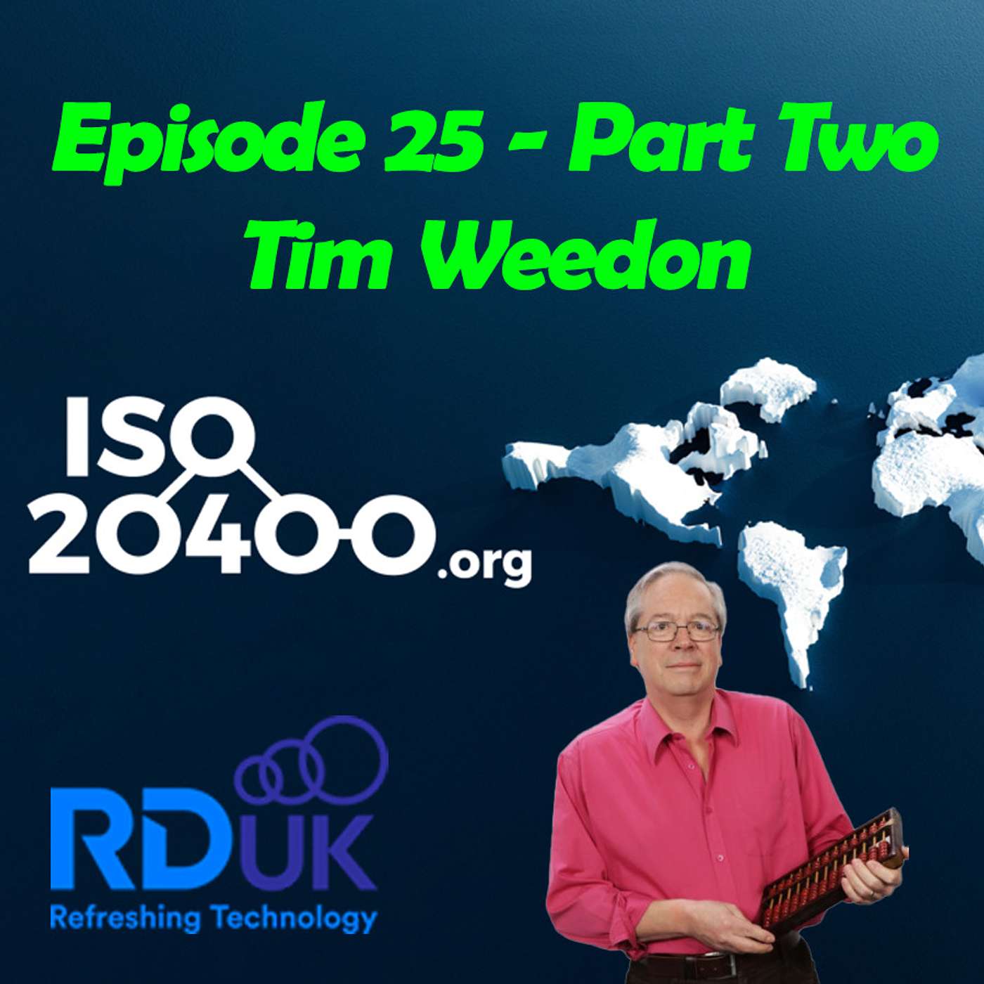 Episode 25 - Tim Weedon talks to Shaun McCarthy OBE part 2 of 2 episode artwork